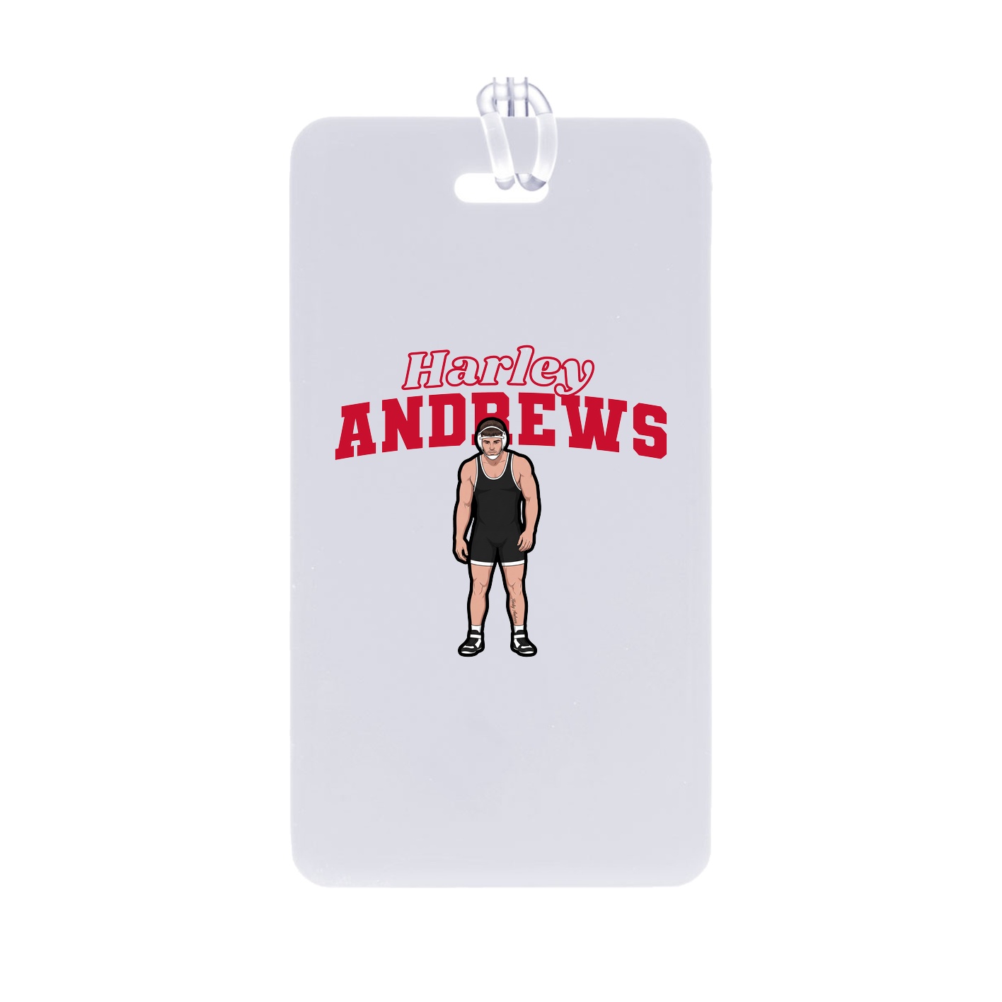 Bag Tag — Name Arch in Classic