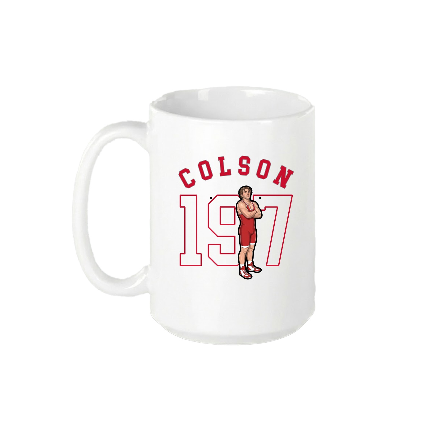 15oz Coffee Mug — Classic in White