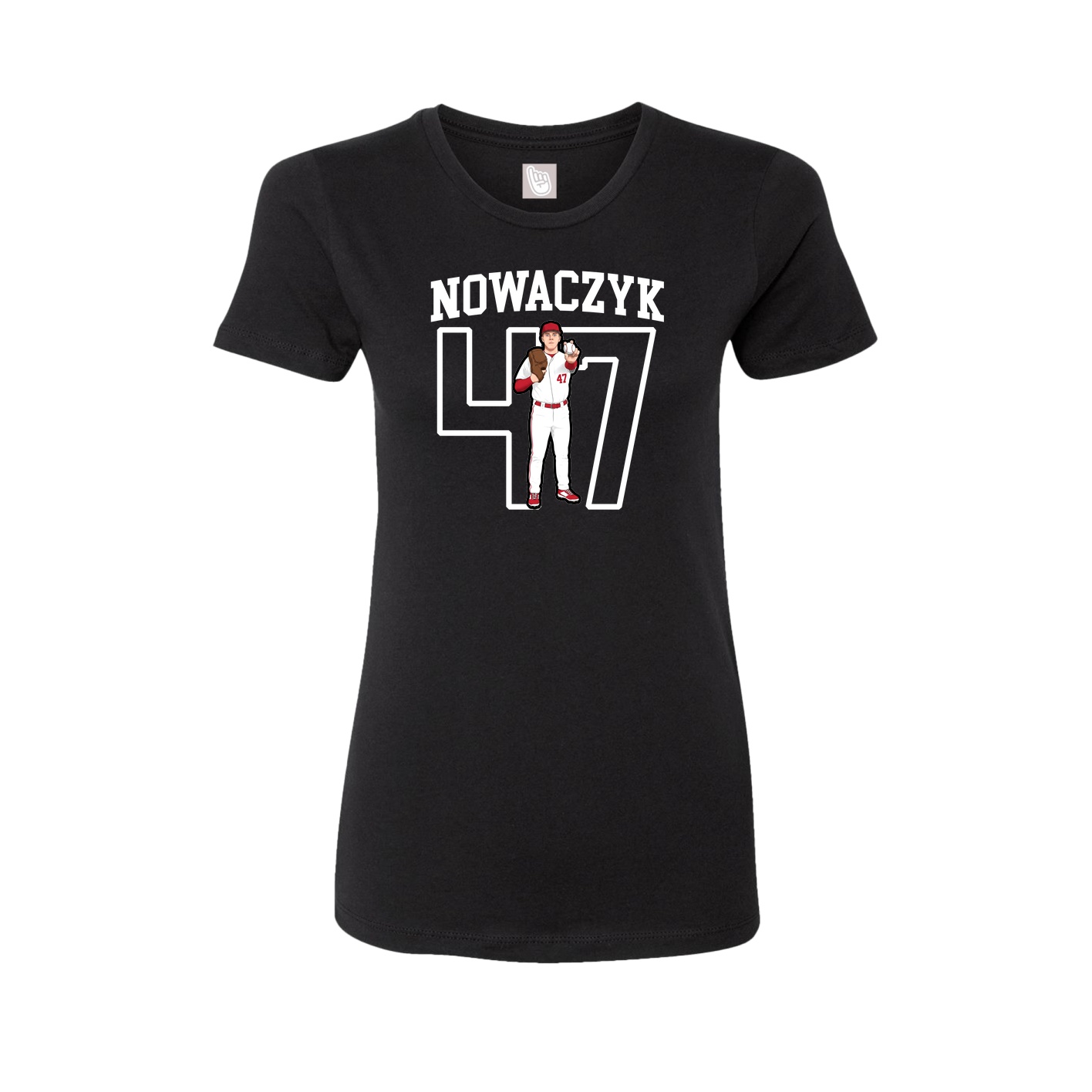 Fitted Women's Tee — Shirsey in Black