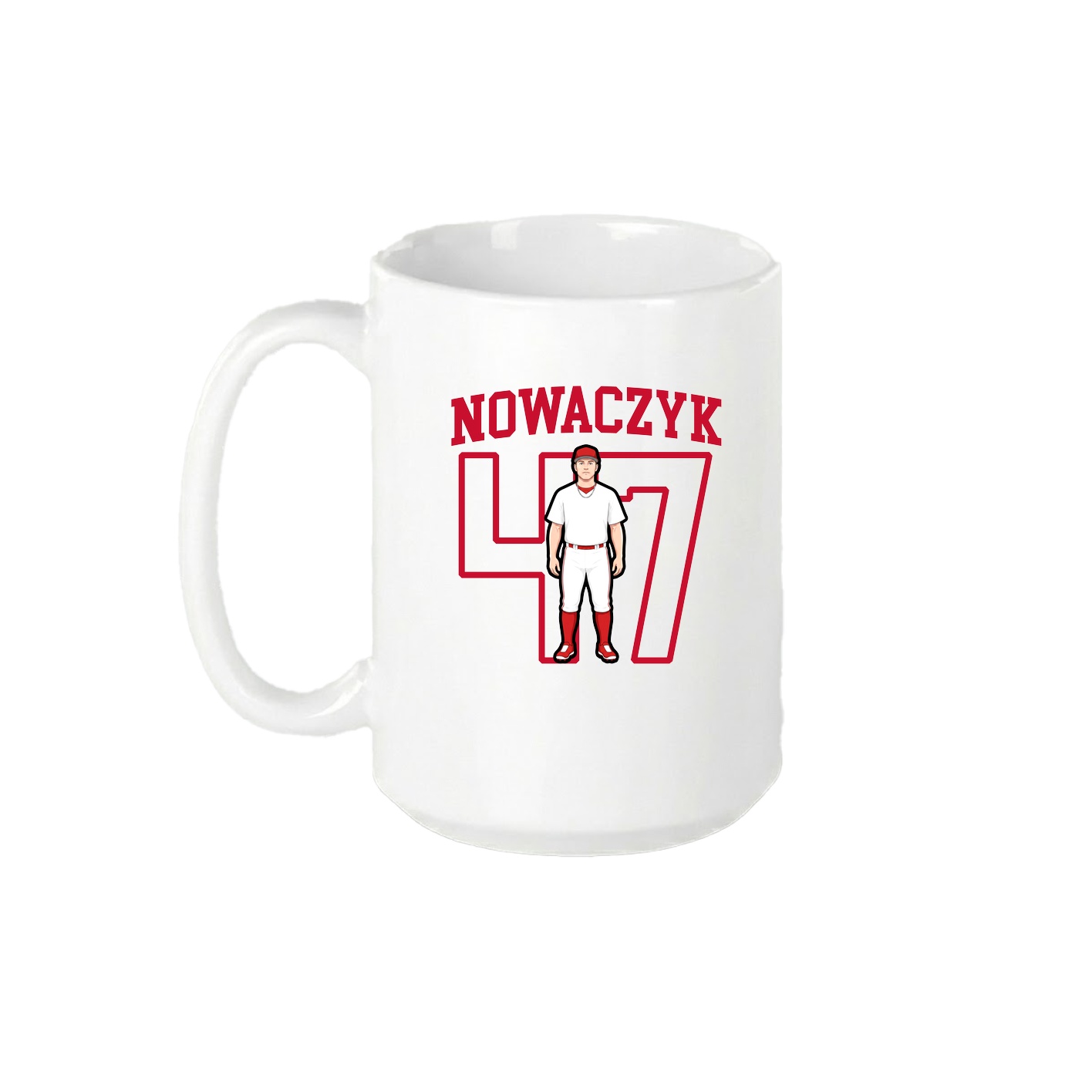 15oz Coffee Mug — Shirsey in White
