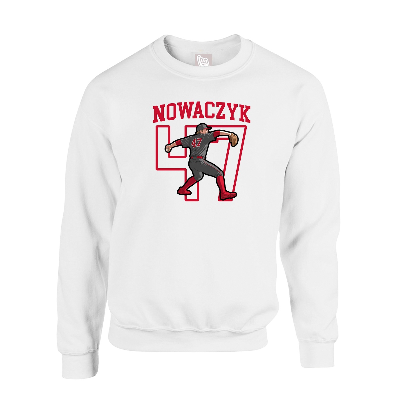 Fleece Crew — Shirsey in White