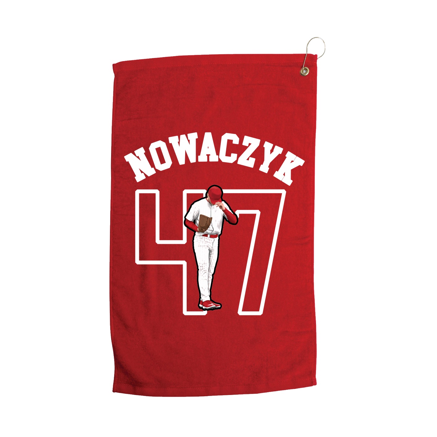 Golf Towel — Shirsey Arch in Red