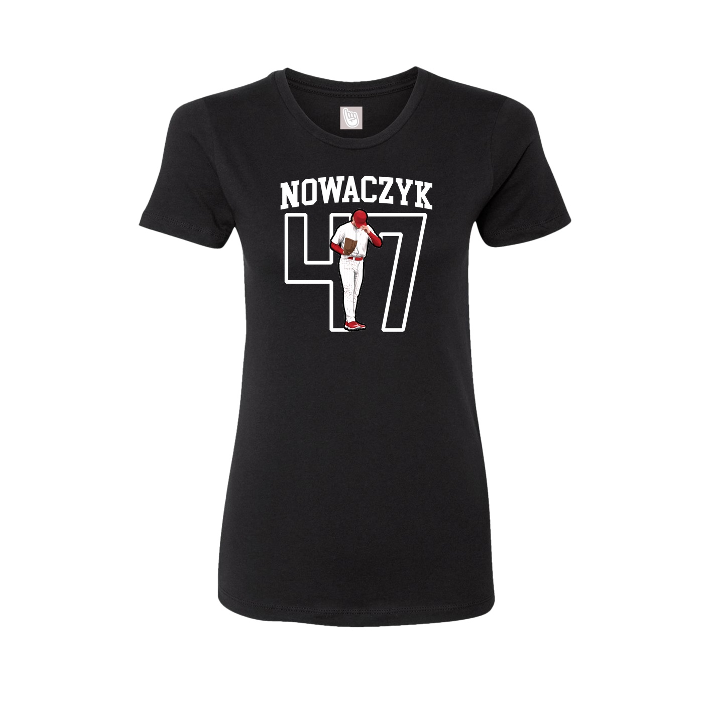 Fitted Women's Tee — Shirsey in Black