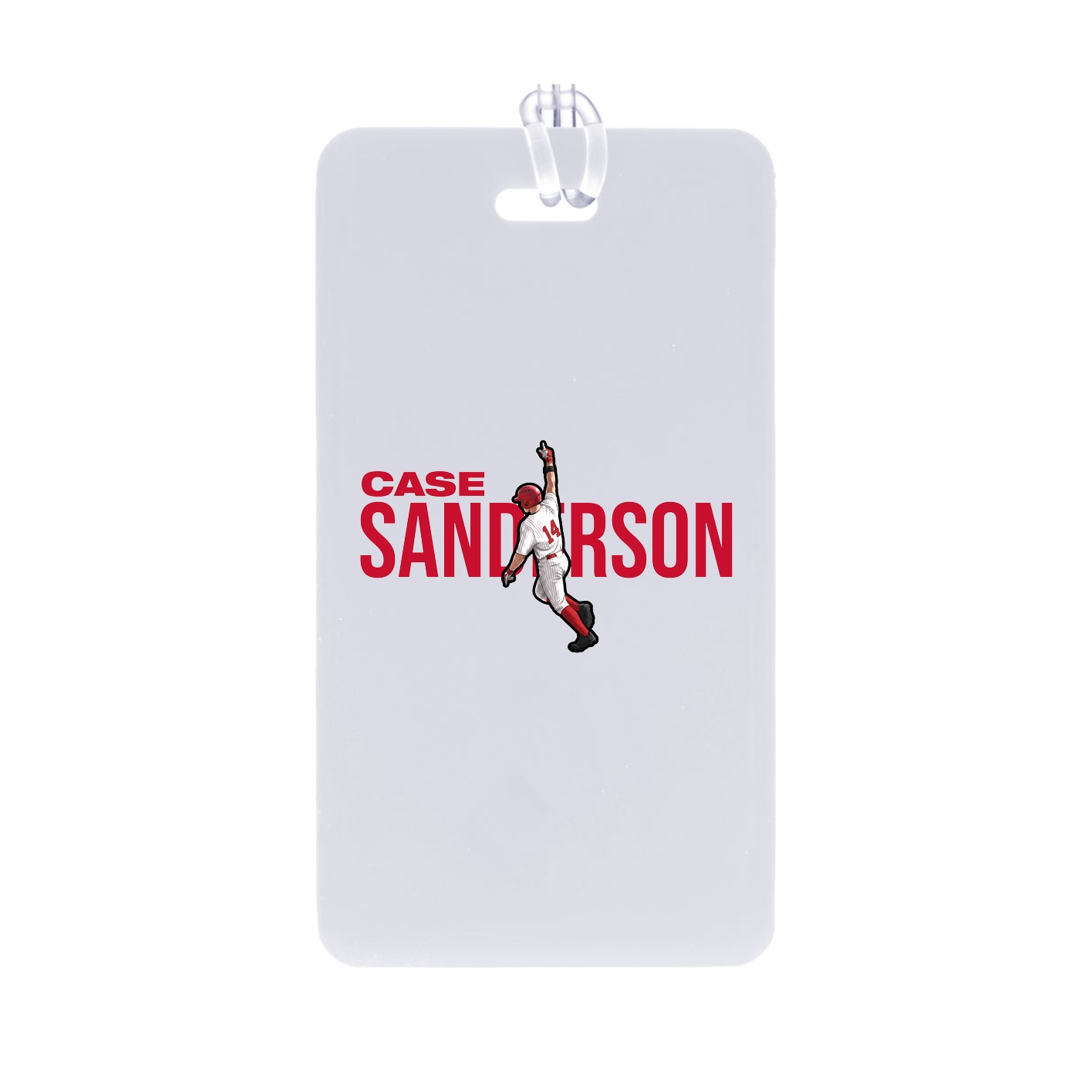 Bag Tag — Player Name in Classic