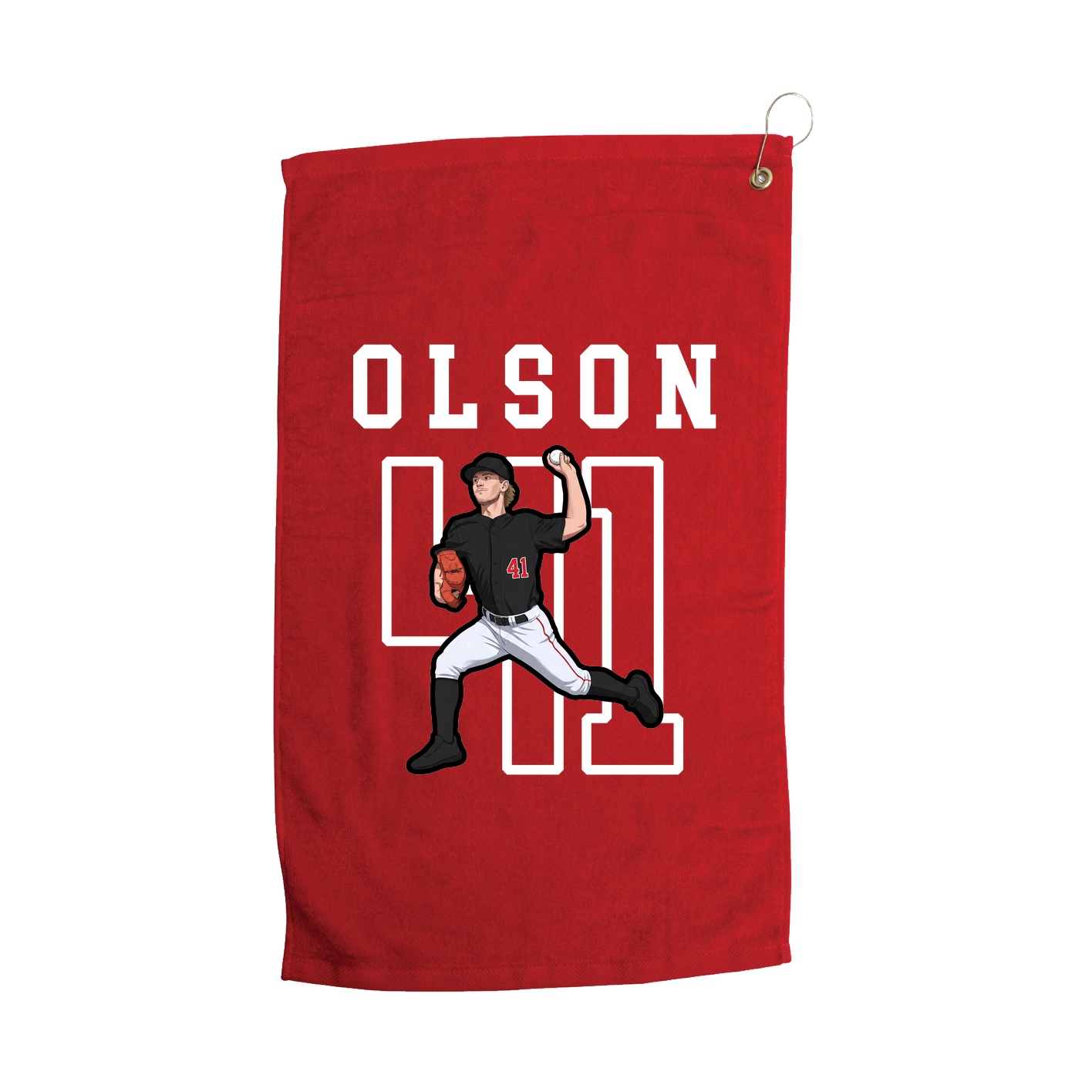 Golf Towel — Shirsey in Red