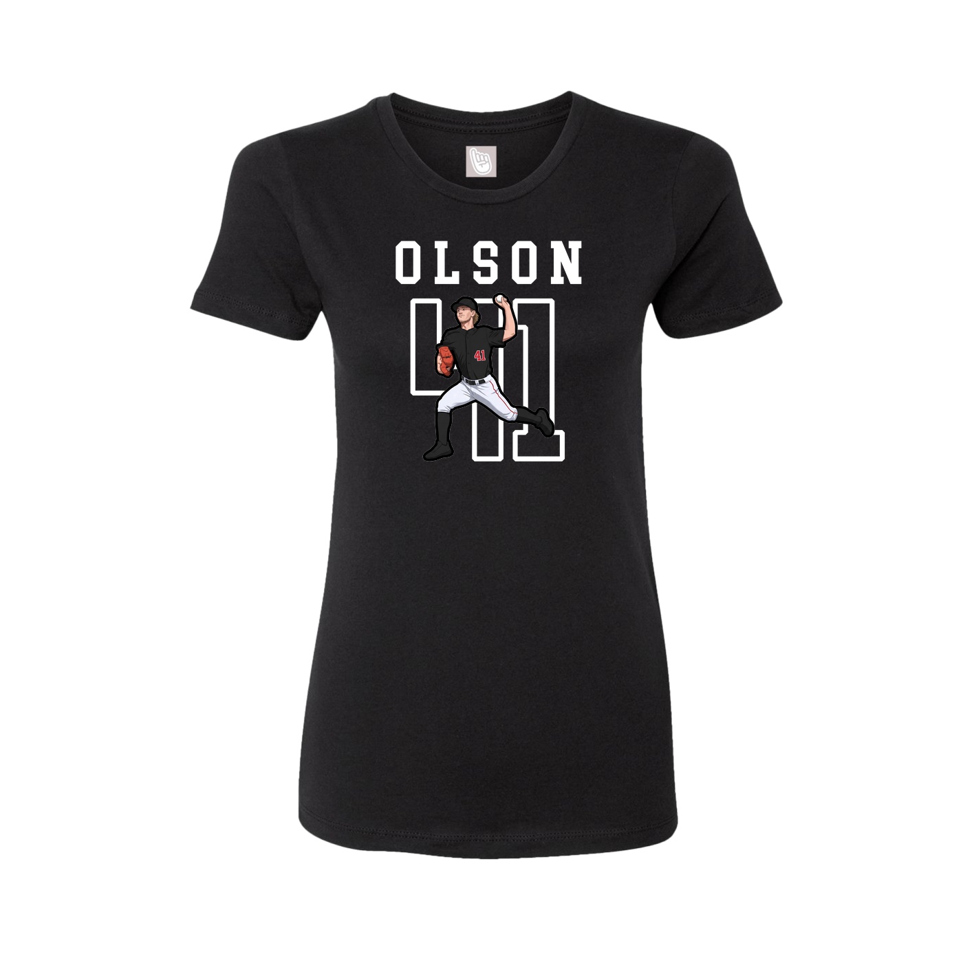 Fitted Women's Tee — Shirsey in Black