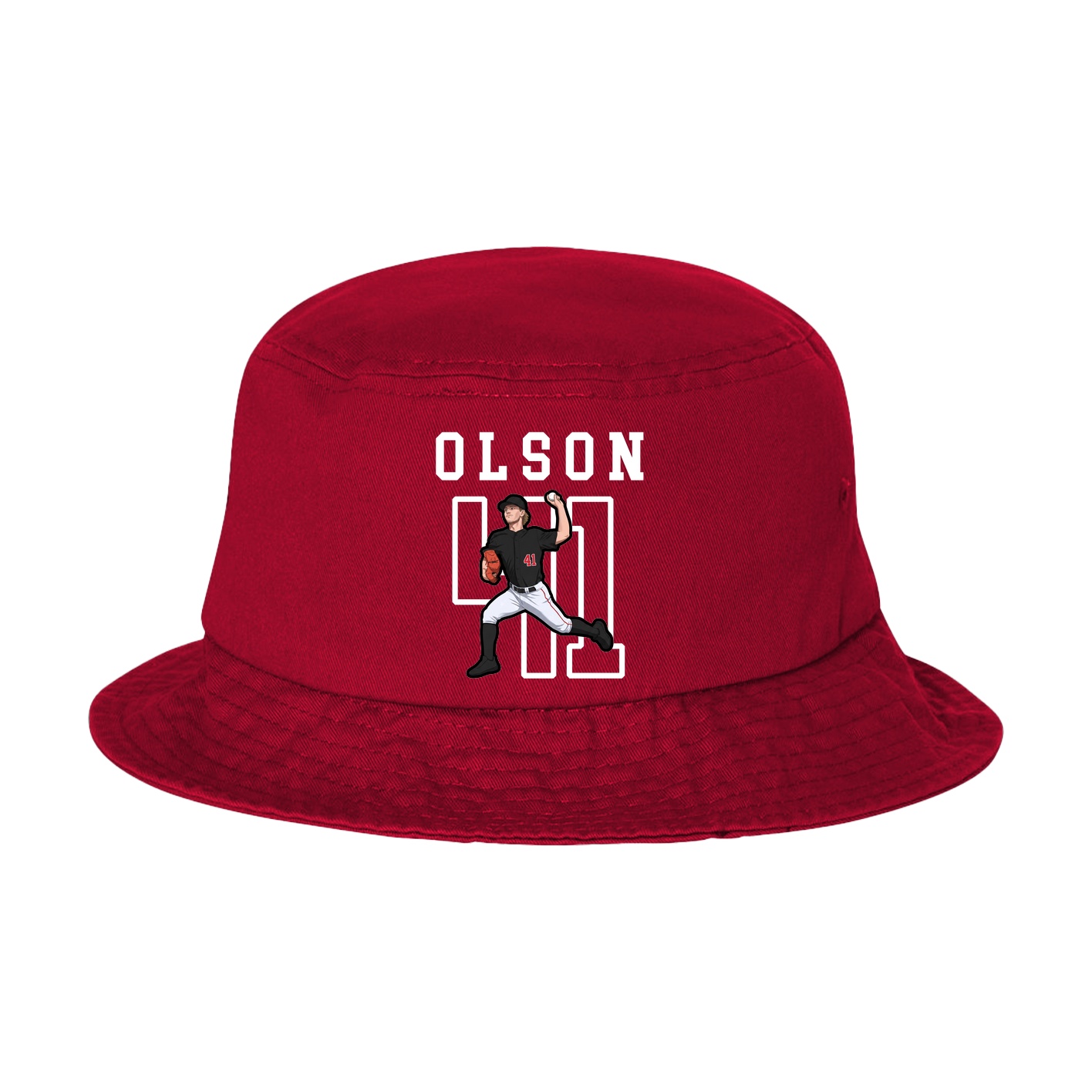 Bucket Cap — Shirsey in Red