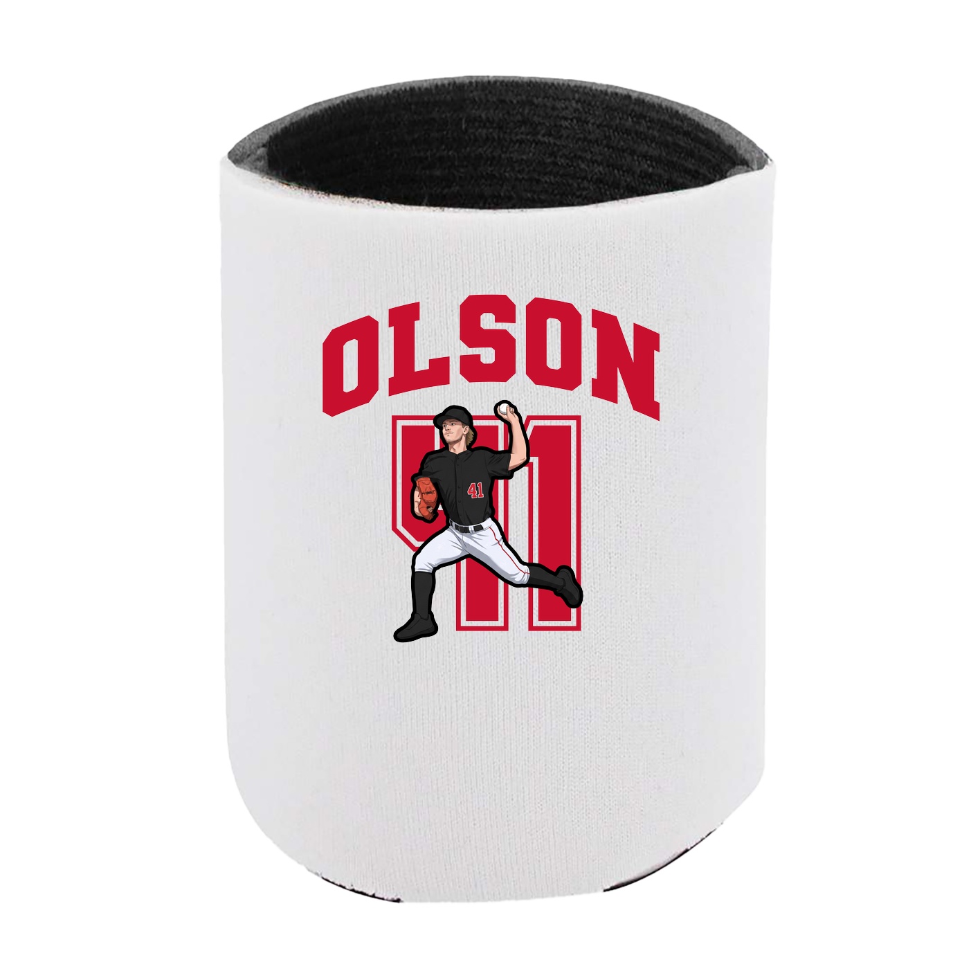 Can Holder — Number in White