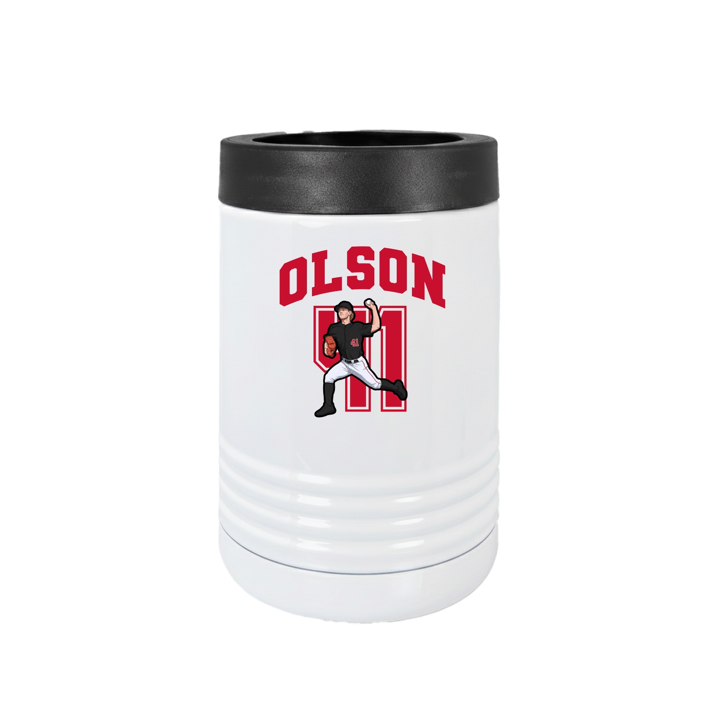 Beverage Holder — Number in White