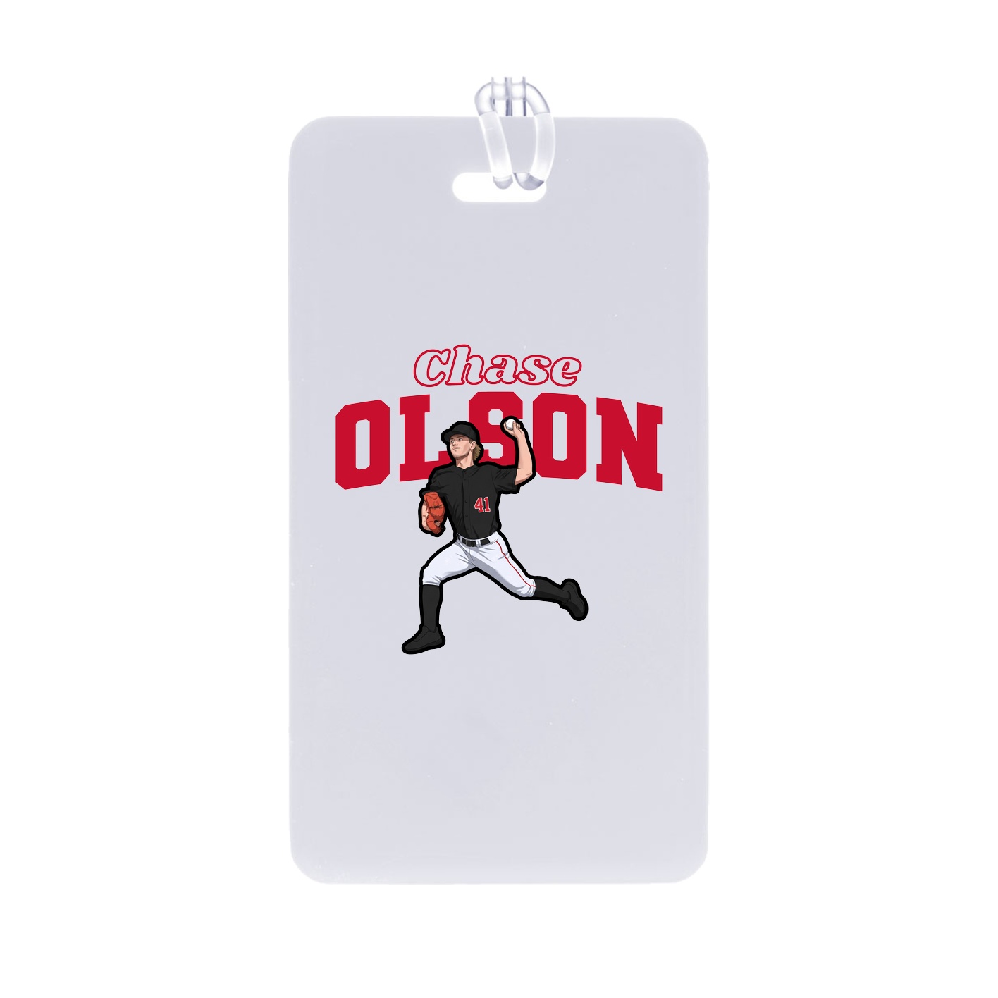Bag Tag — Name Arch in Classic