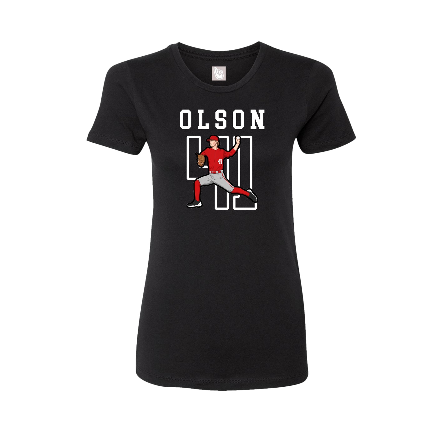 Fitted Women's Tee — Shirsey in Black