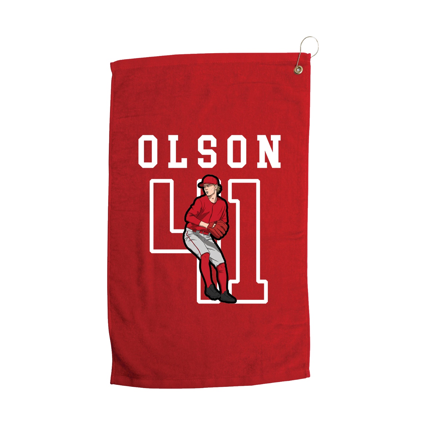 Golf Towel — Shirsey in Red