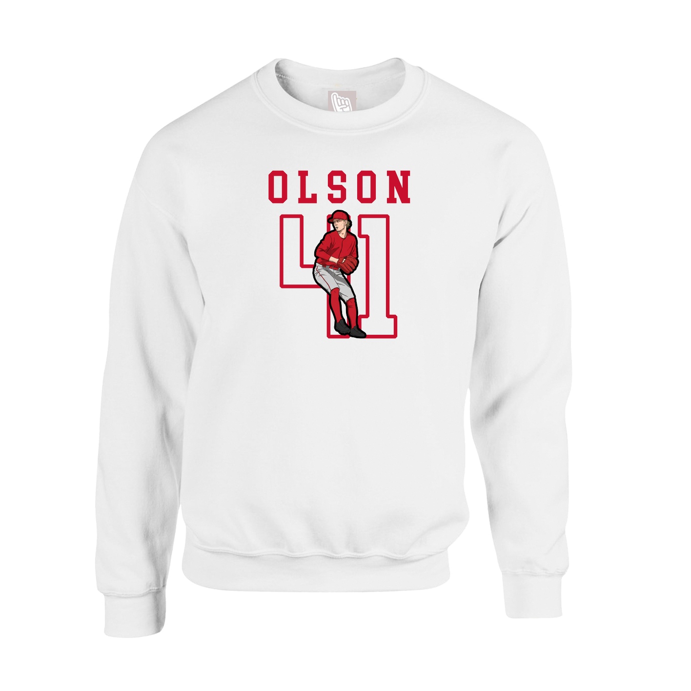 Fleece Crew — Shirsey in White