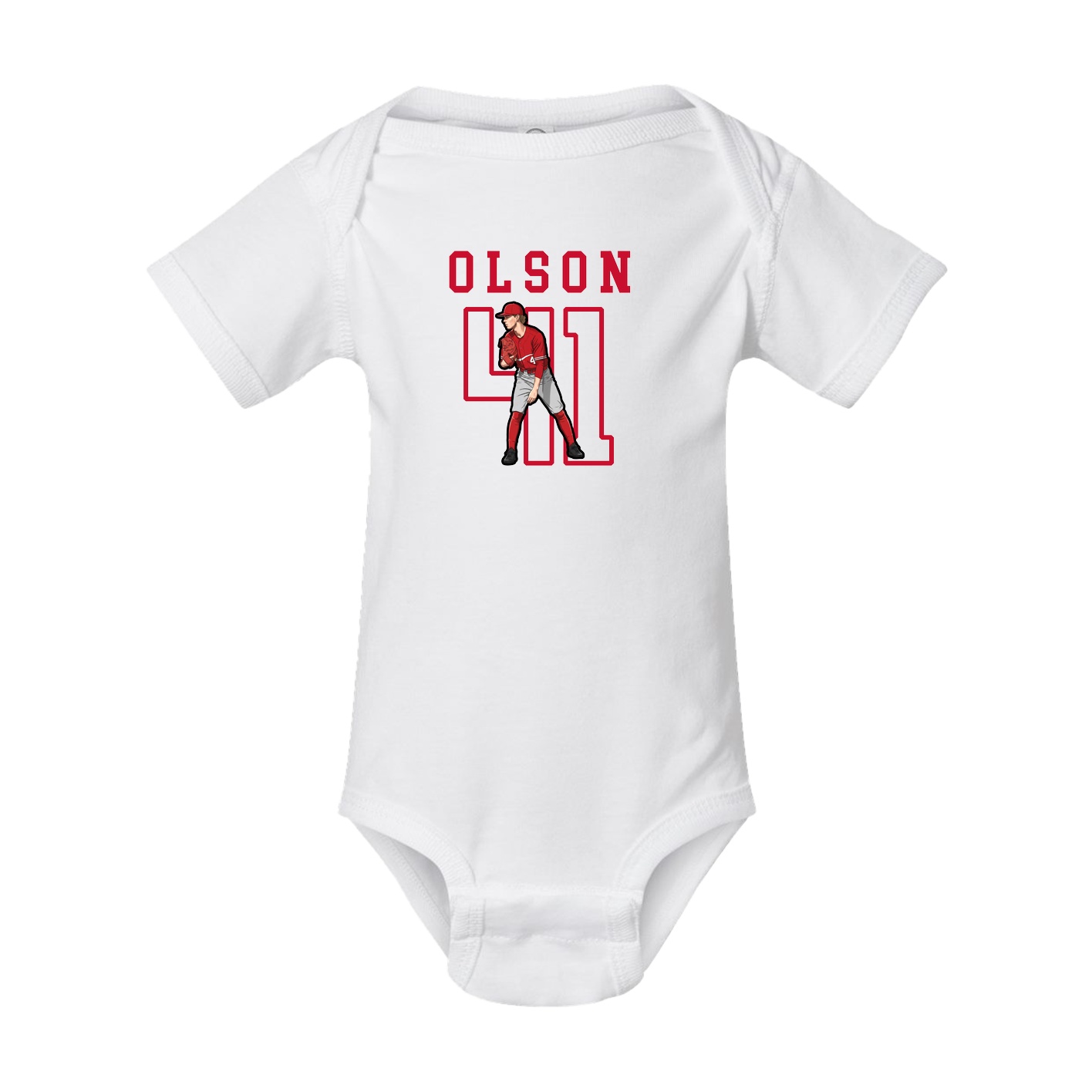 Baby Onesie — Shirsey in White