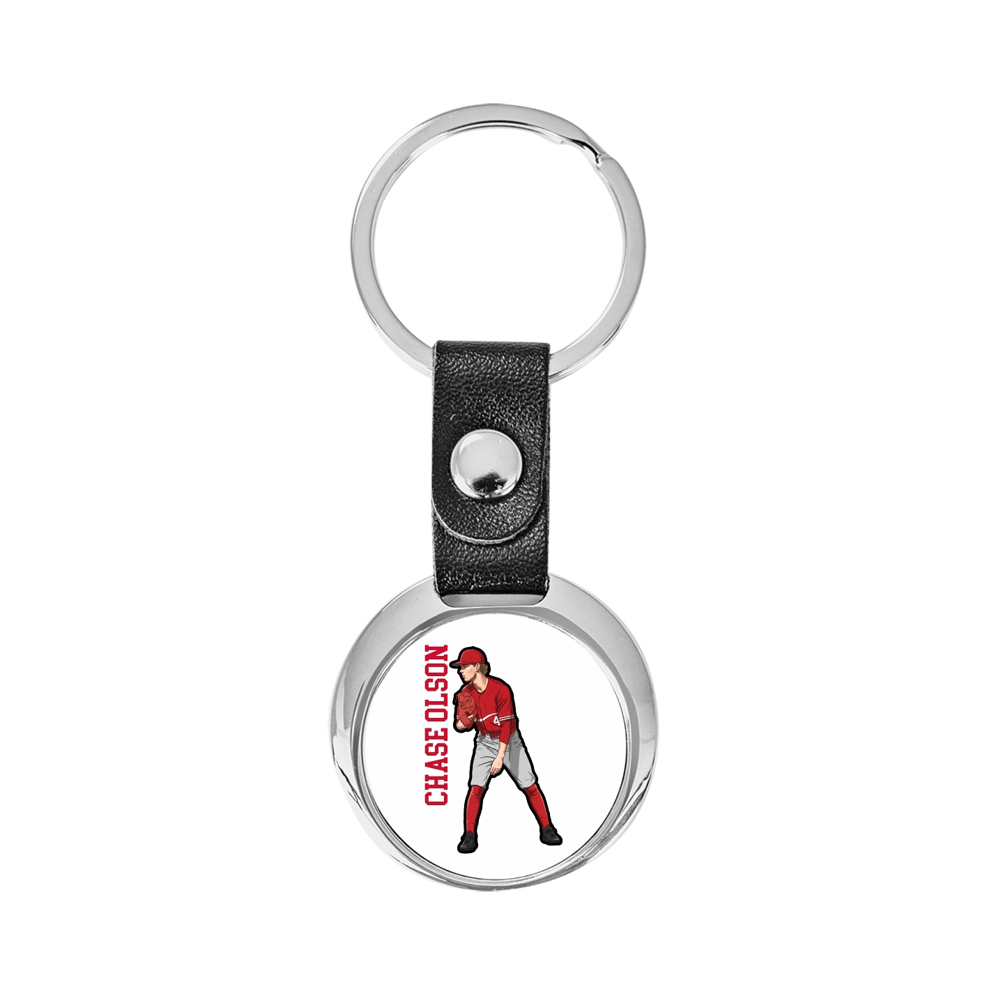 Key Chain — Name Vertical in Classic