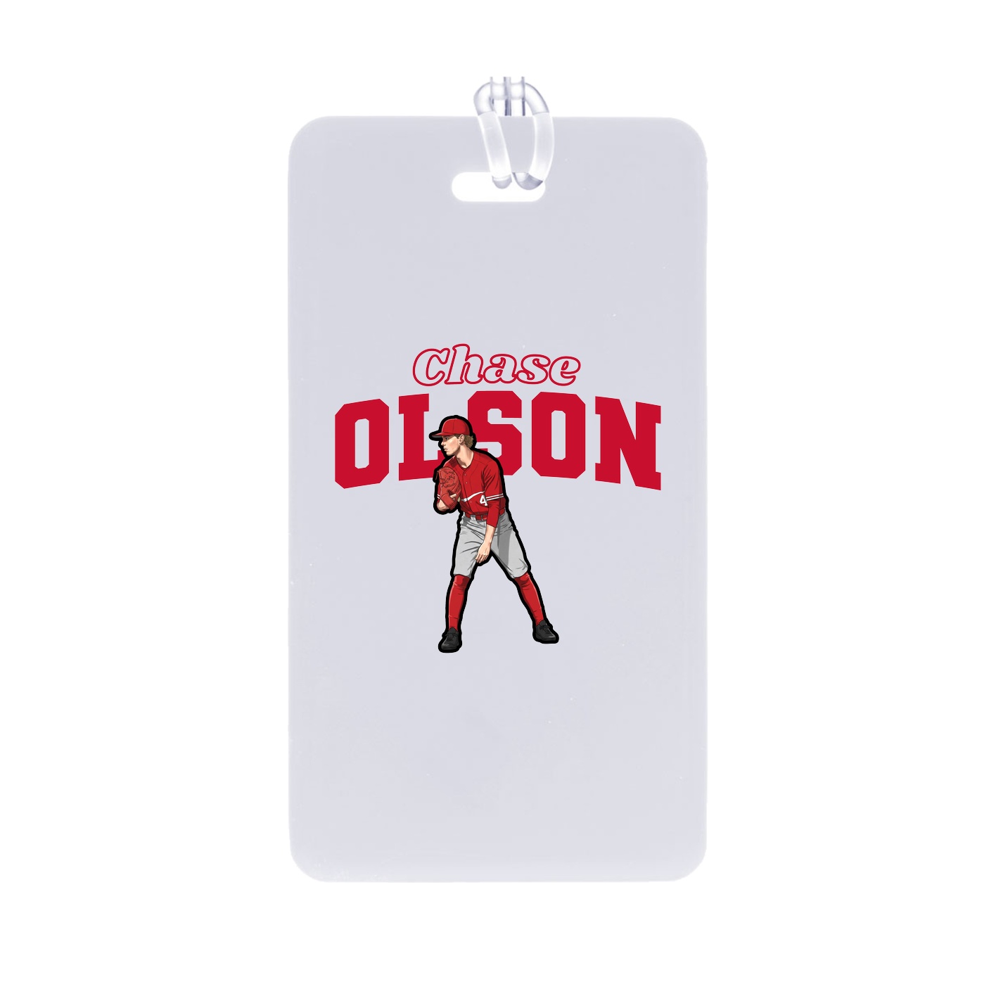 Bag Tag — Name Arch in Classic