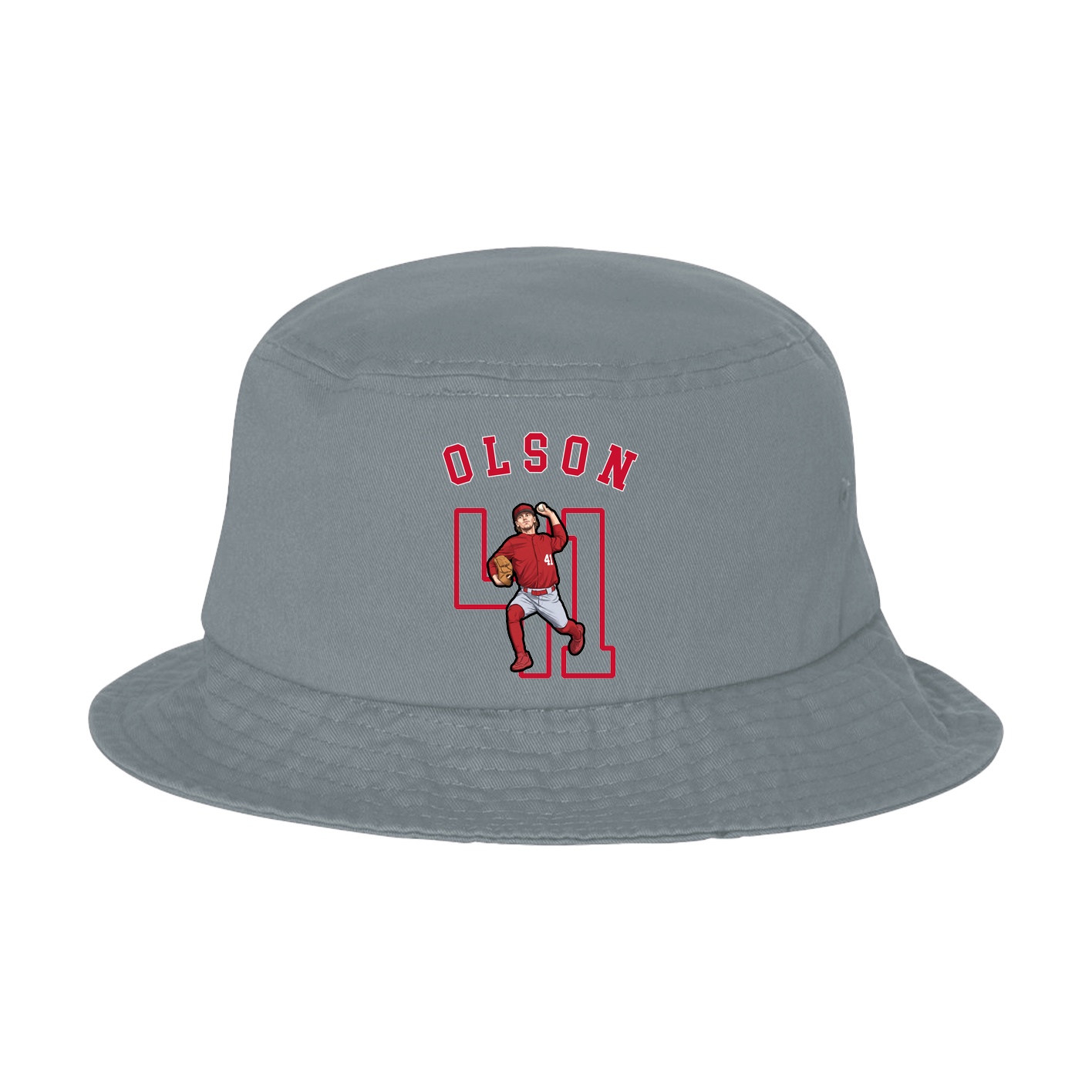 Bucket Cap — Shirsey Arch in Grey