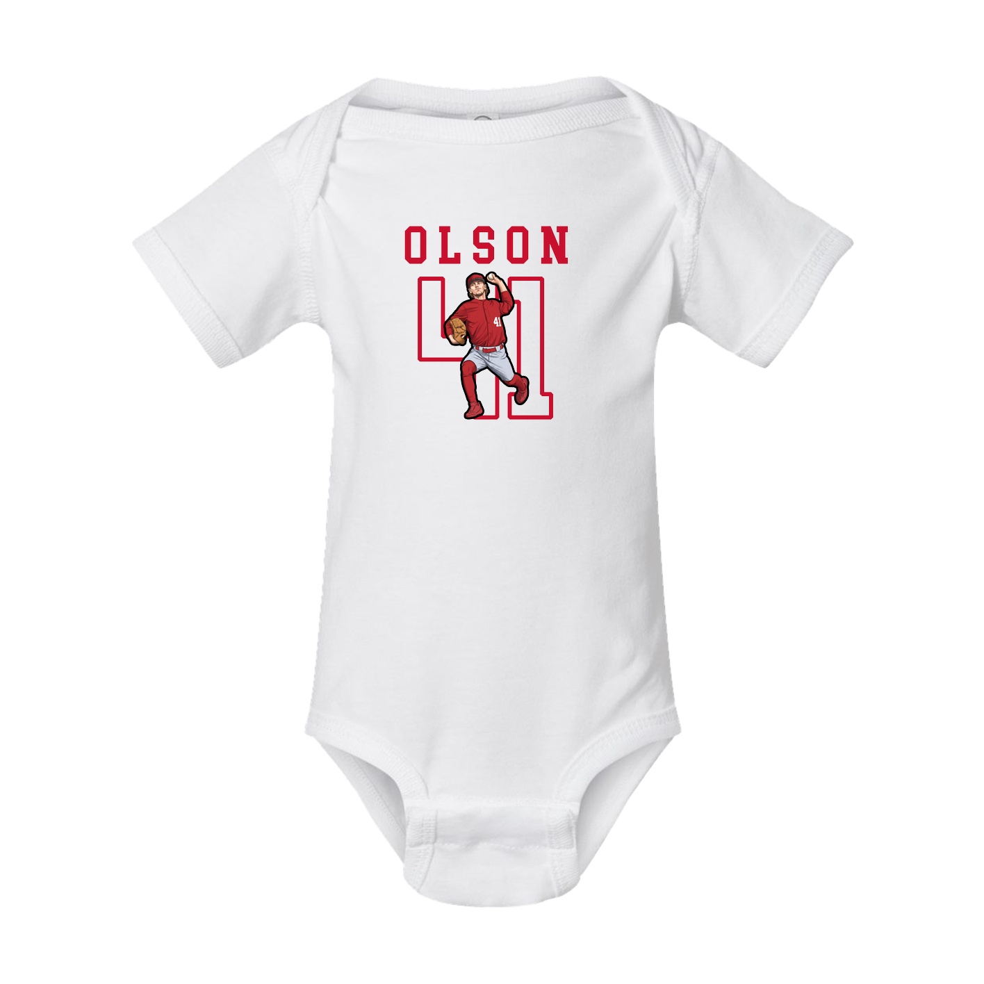 Baby Onesie — Shirsey in White
