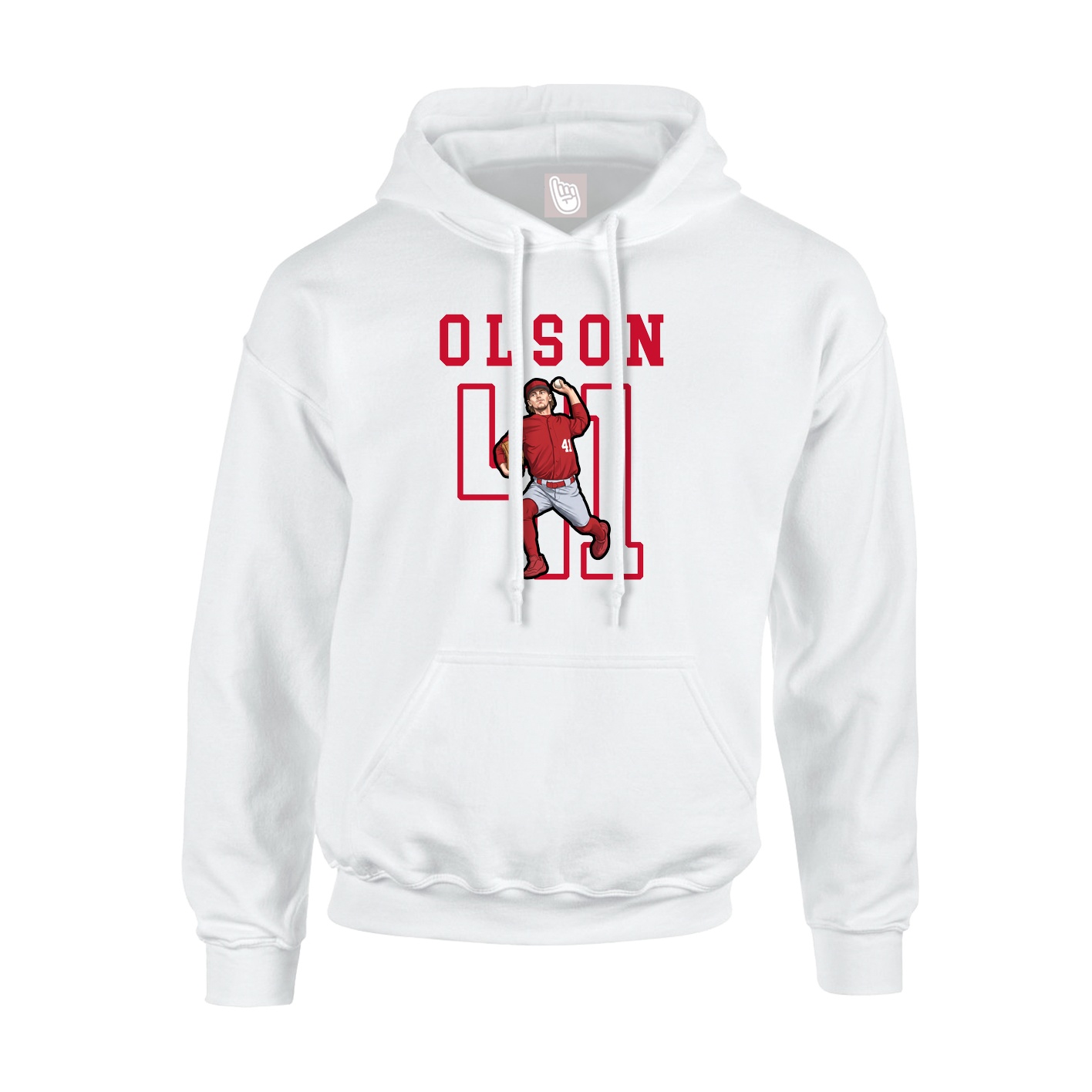 Youth Hoodie — Shirsey in White