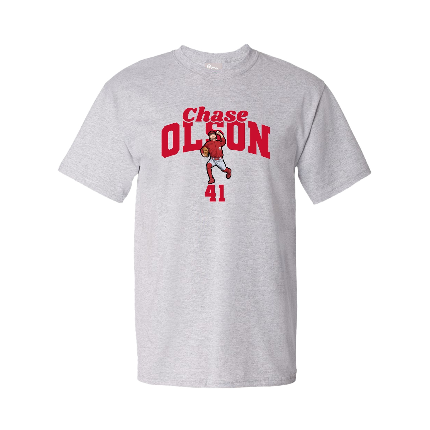 Youth Tee — Signature Arch in Grey