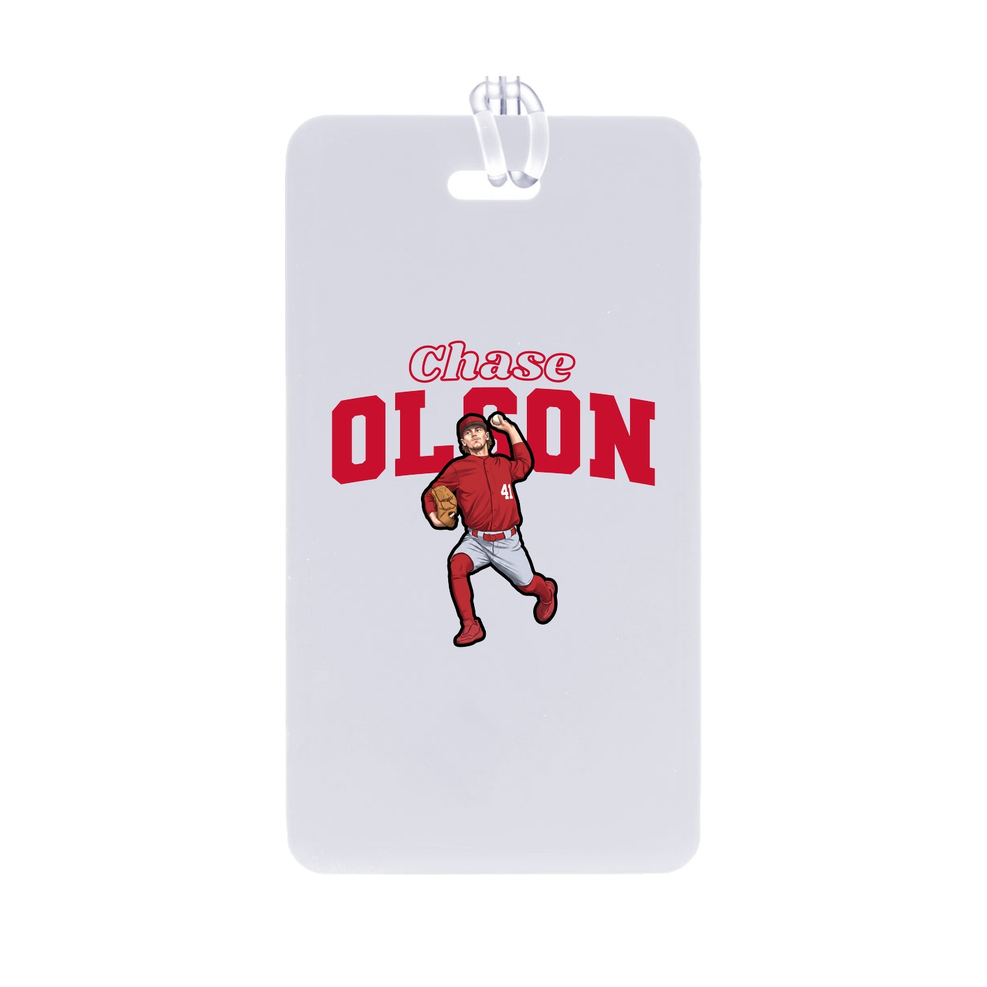 Bag Tag — Name Arch in Classic