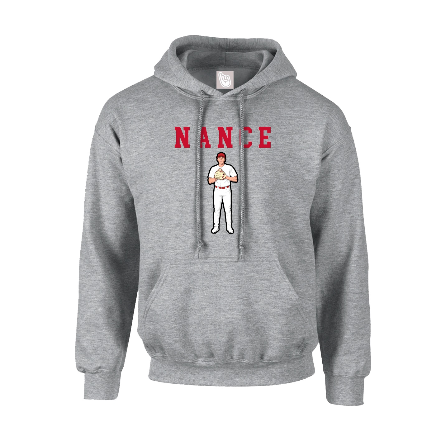 Hoodie — Shirsey in Grey