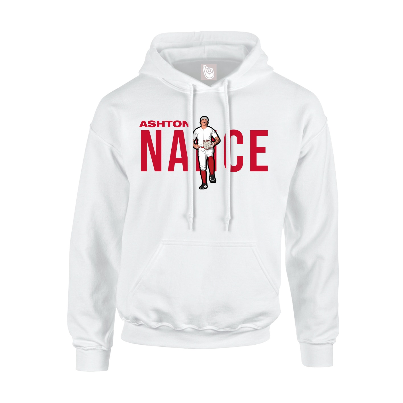 Hoodie — Player Name in White