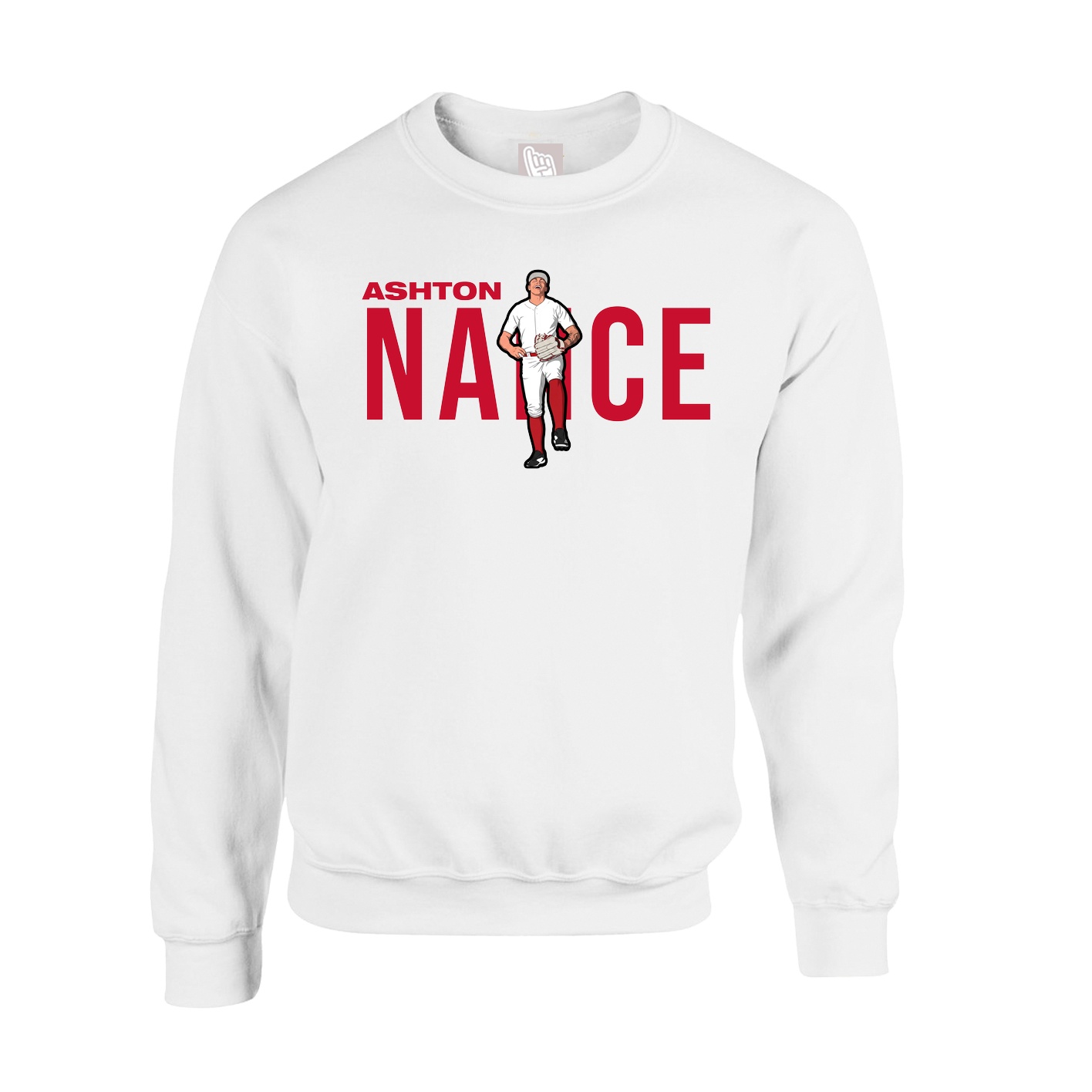 Fleece Crew — Player Name in White