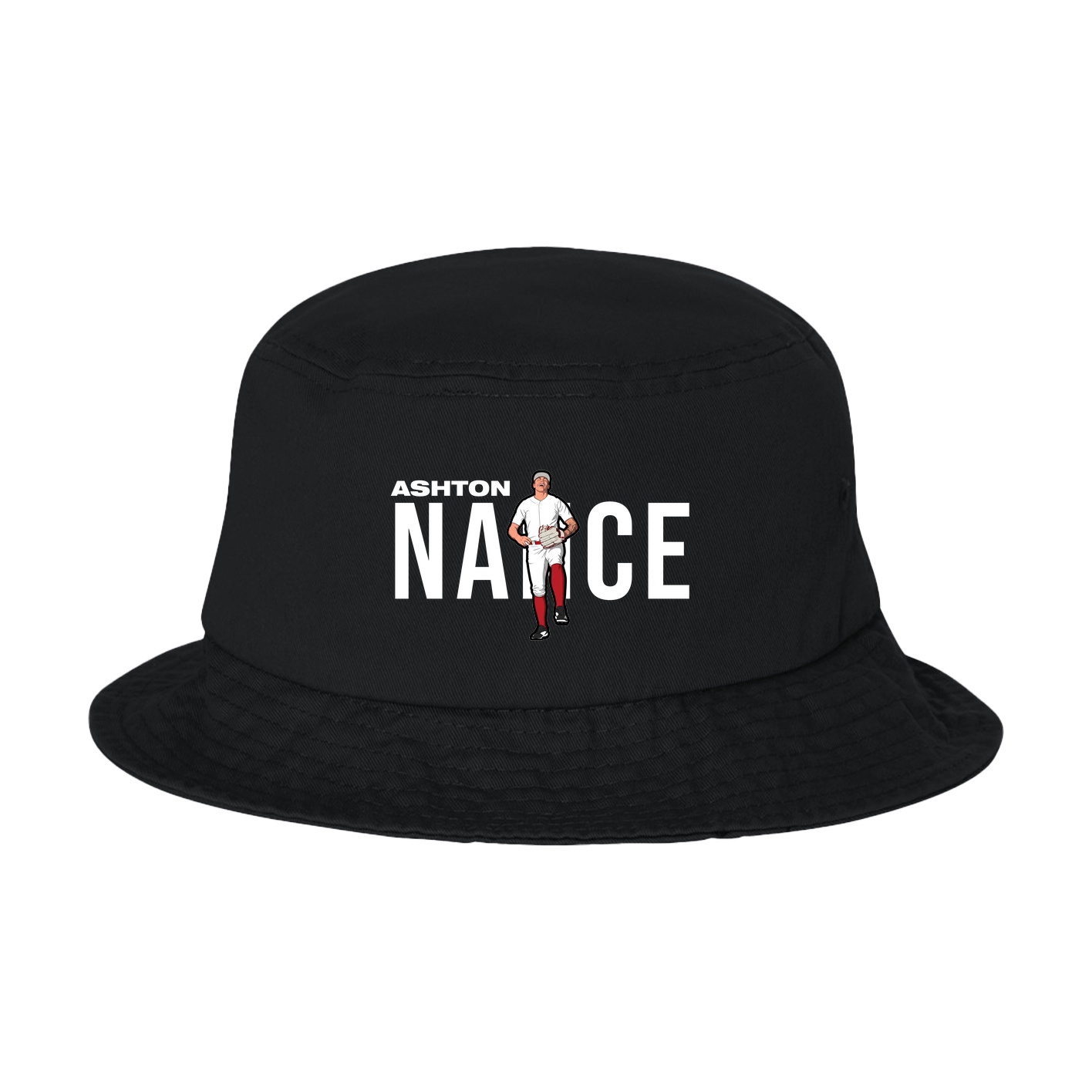 Bucket Cap — Player Name in Black