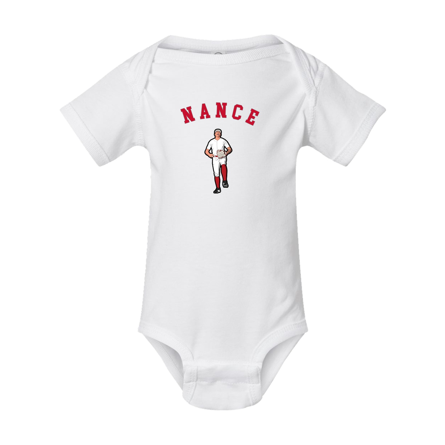 Baby Onesie — Shirsey Arch in White