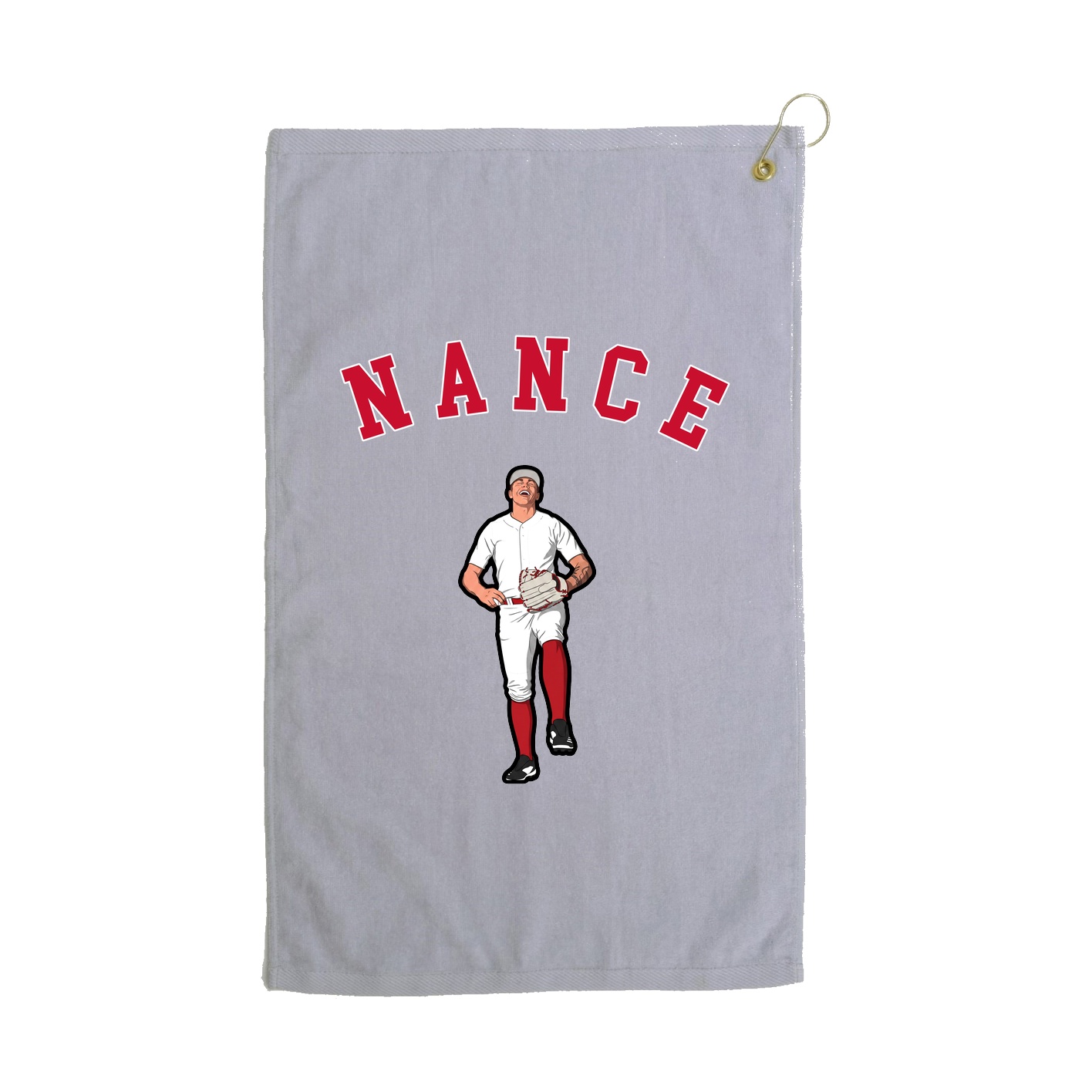 Golf Towel — Shirsey Arch in Grey