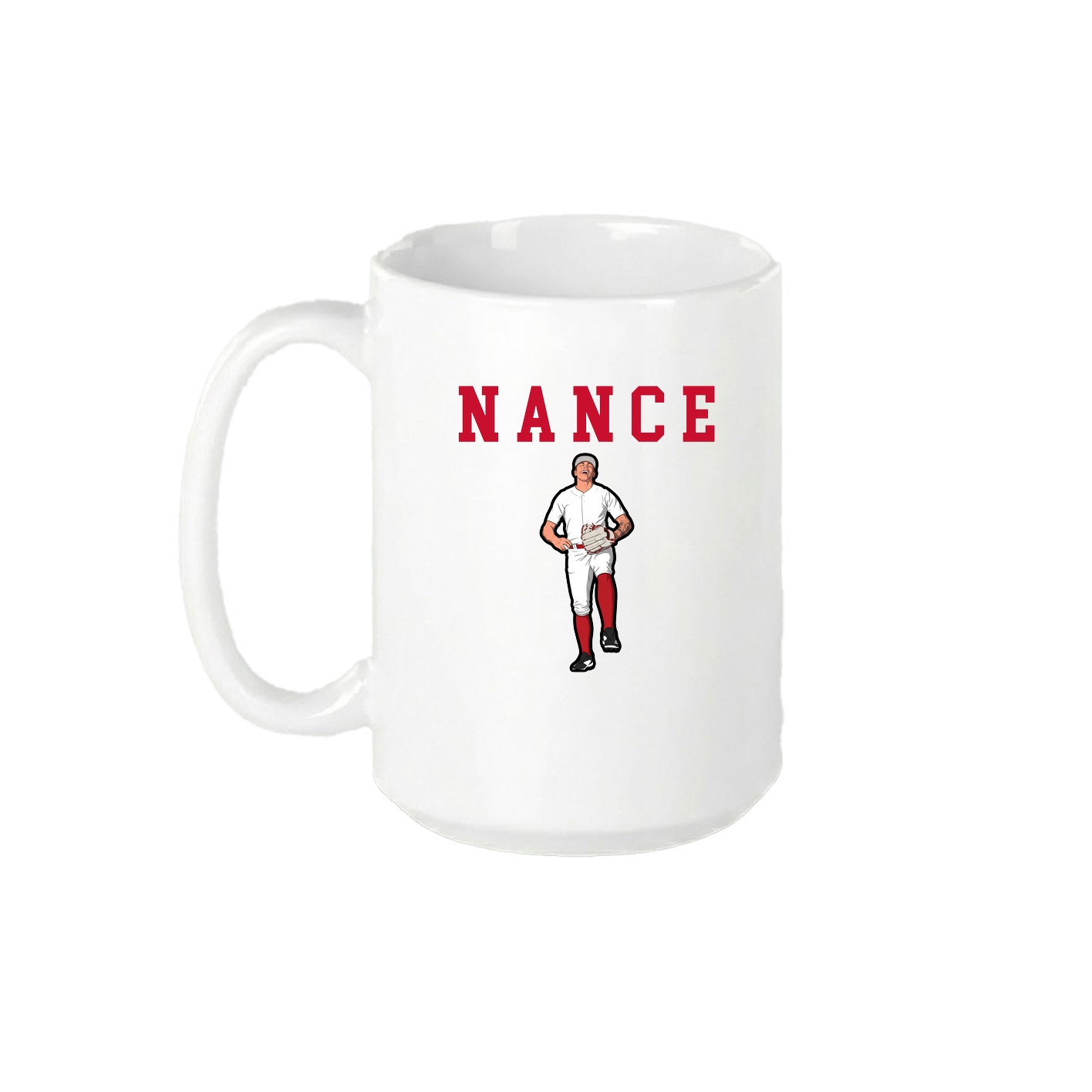 15oz Coffee Mug — Shirsey in White