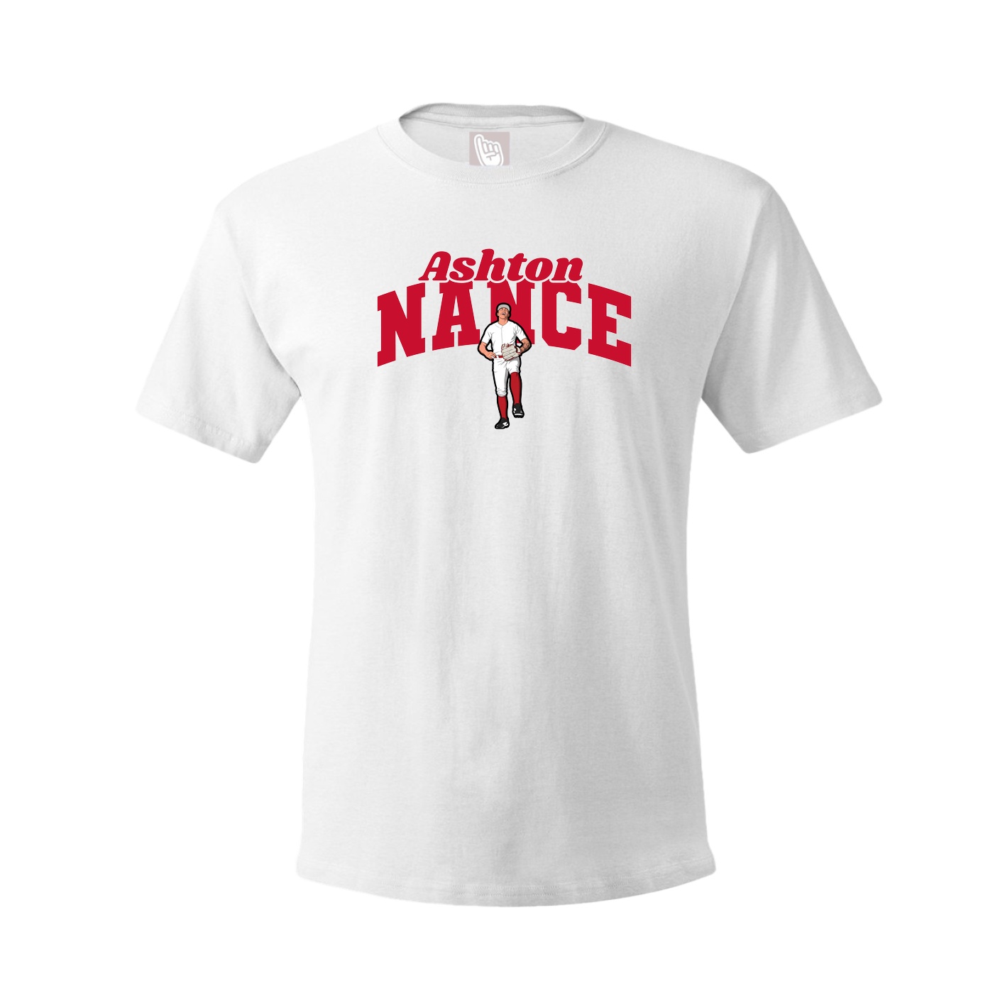 Youth Tee — Signature Arch in White
