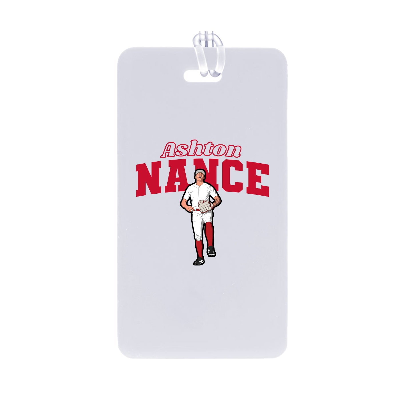 Bag Tag — Name Arch in Classic