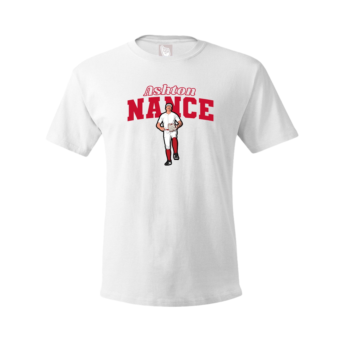 Tee — Name Arch in White