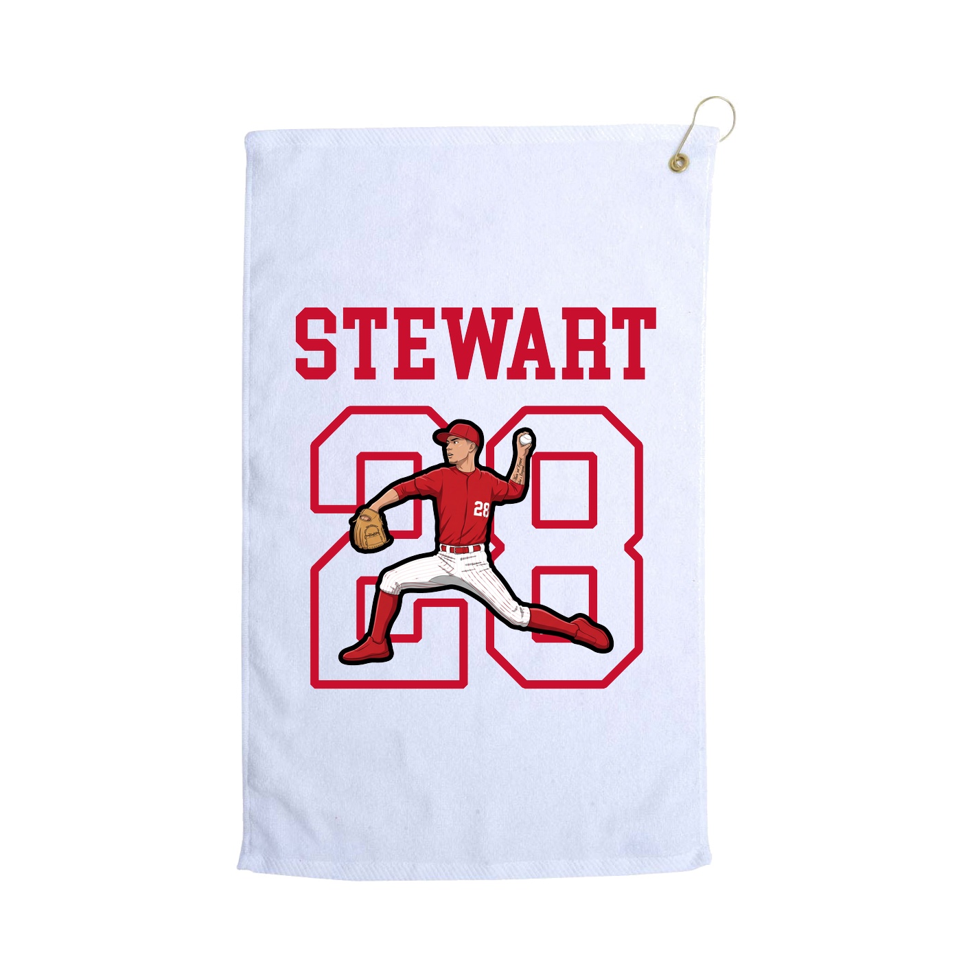 Golf Towel — Shirsey in White