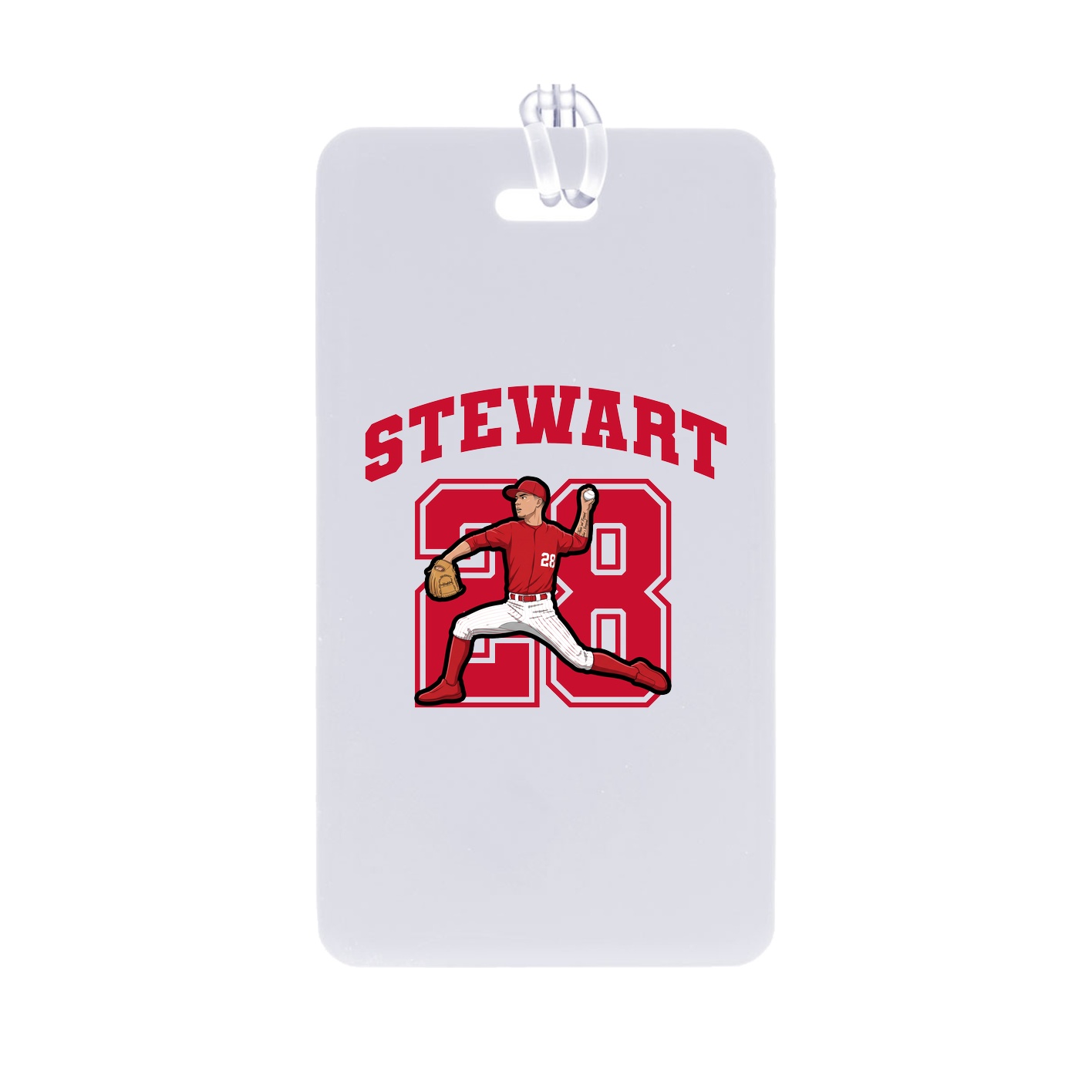 Bag Tag — Number in Classic