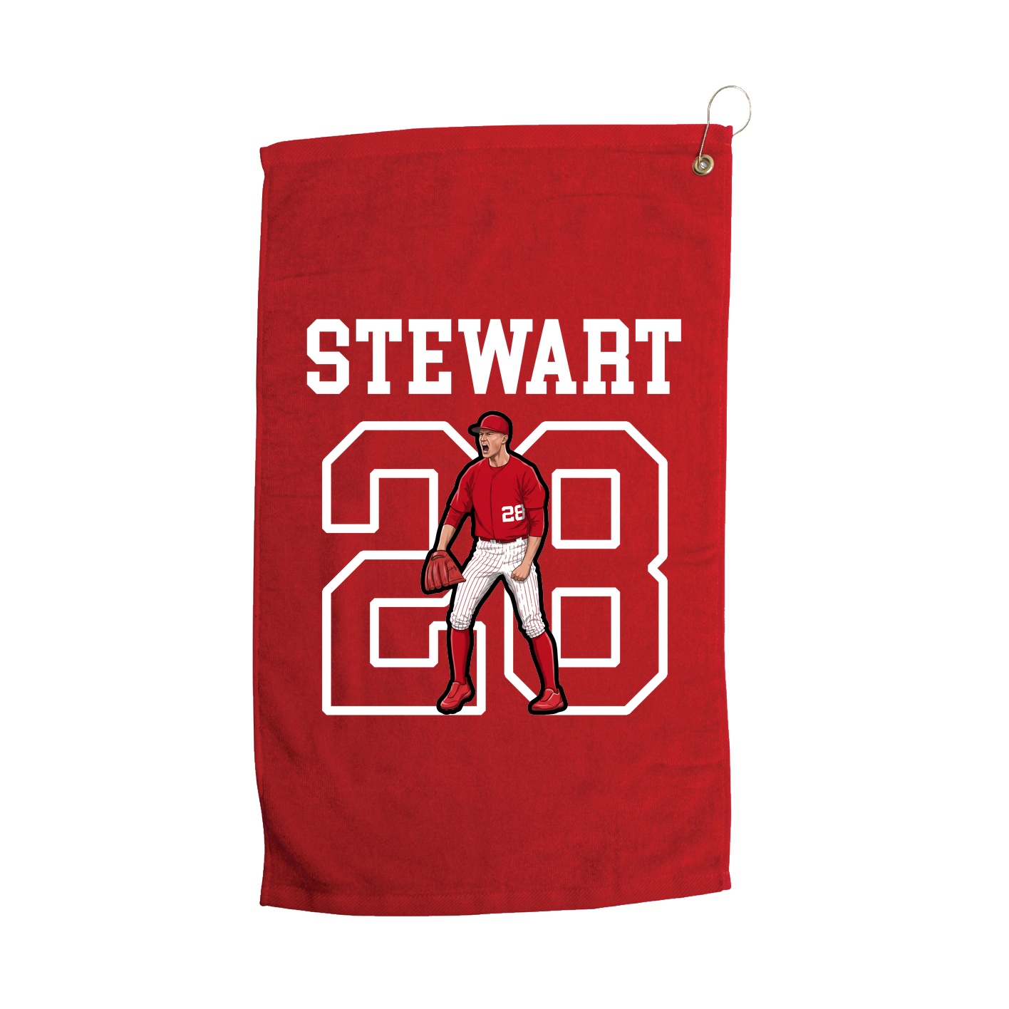 Golf Towel — Shirsey in Red