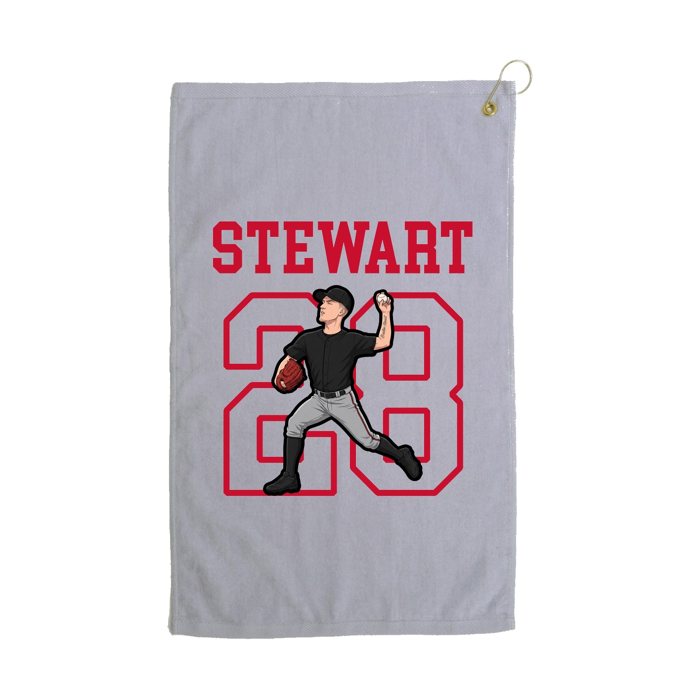 Golf Towel — Shirsey in Grey