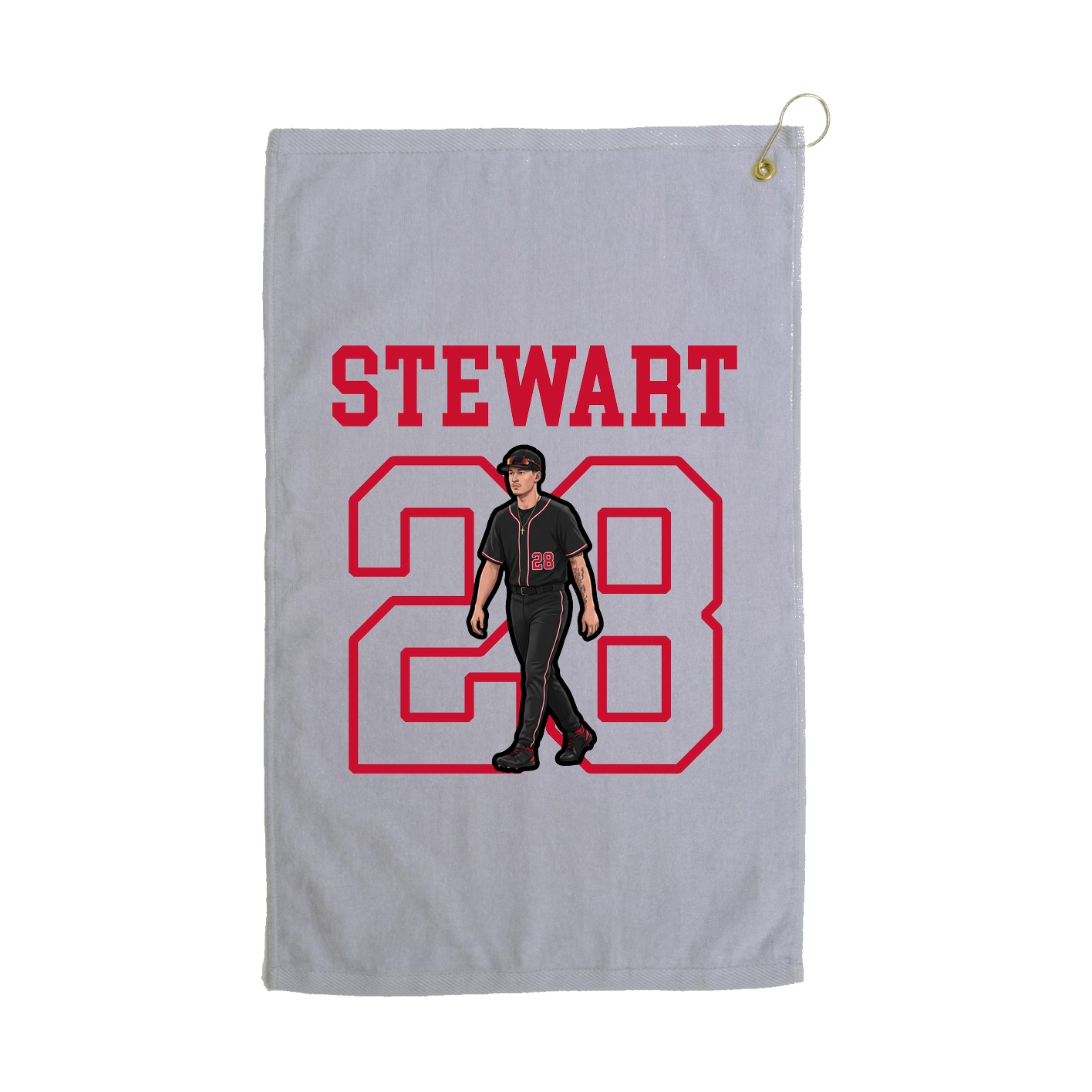 Golf Towel — Shirsey in Grey