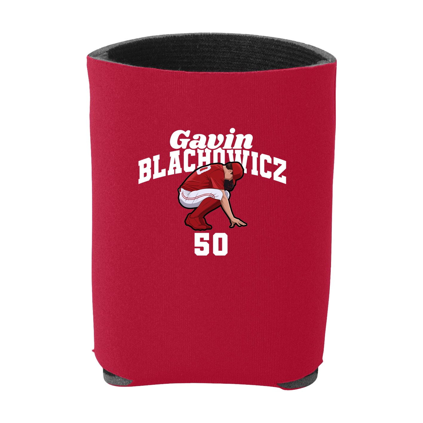 Can Holder — Signature Arch in Red