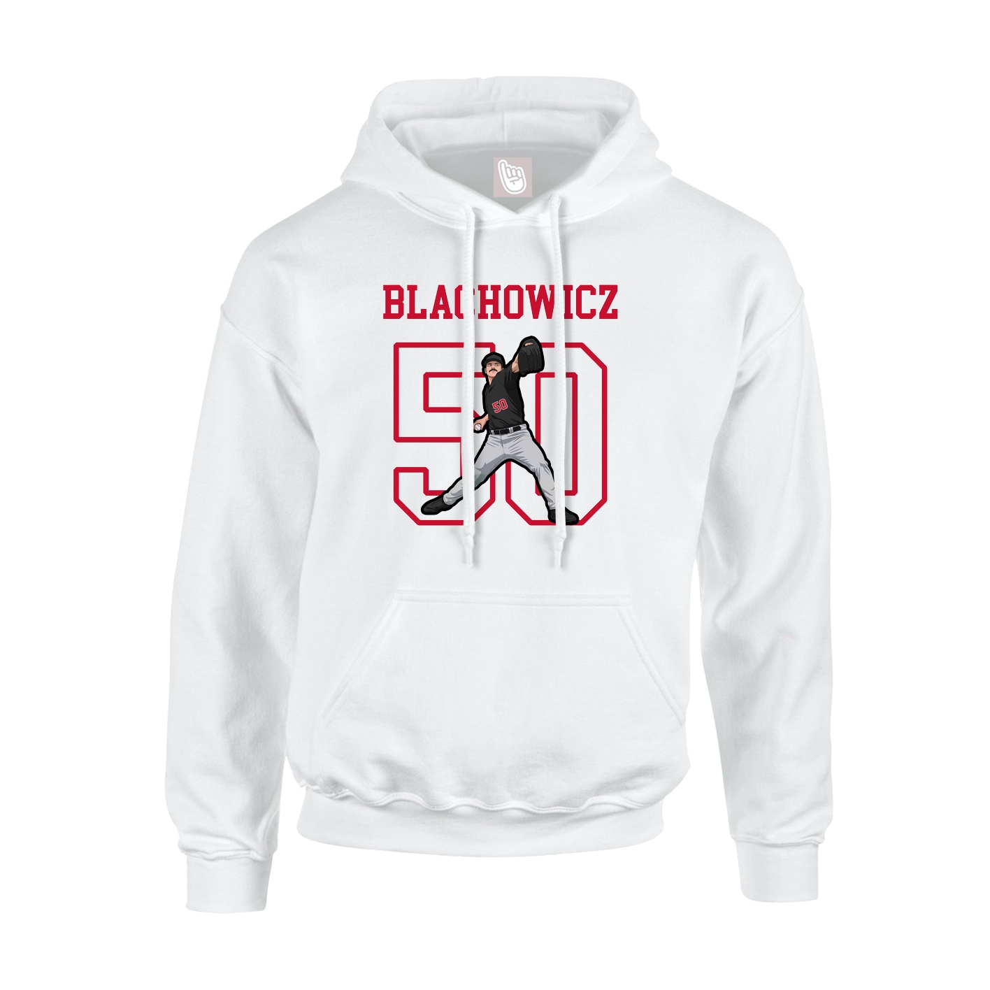 Hoodie — Shirsey in White