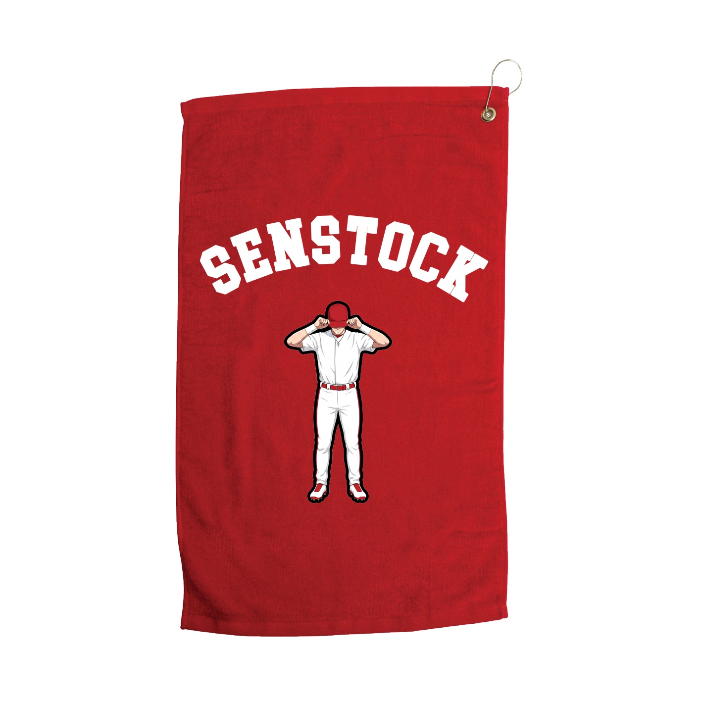 Golf Towel — Shirsey Arch in Red