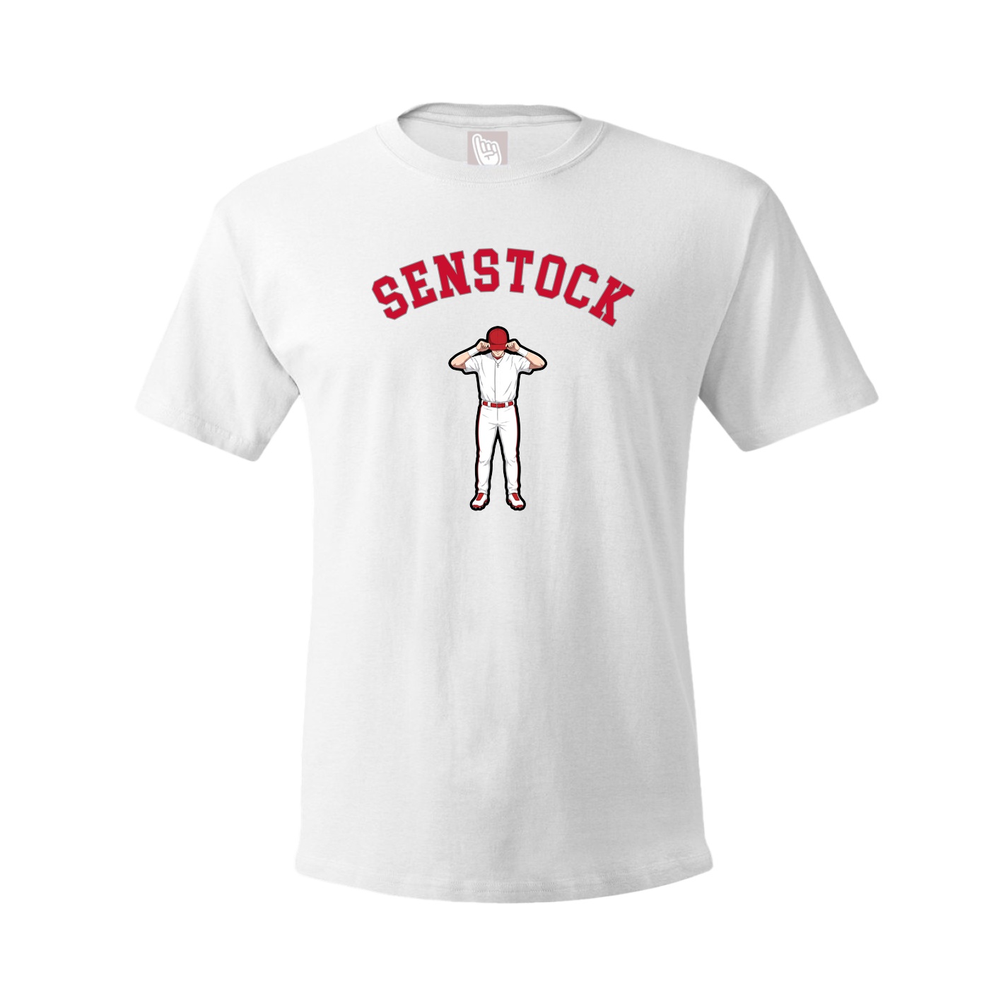 Tee — Shirsey Arch in White