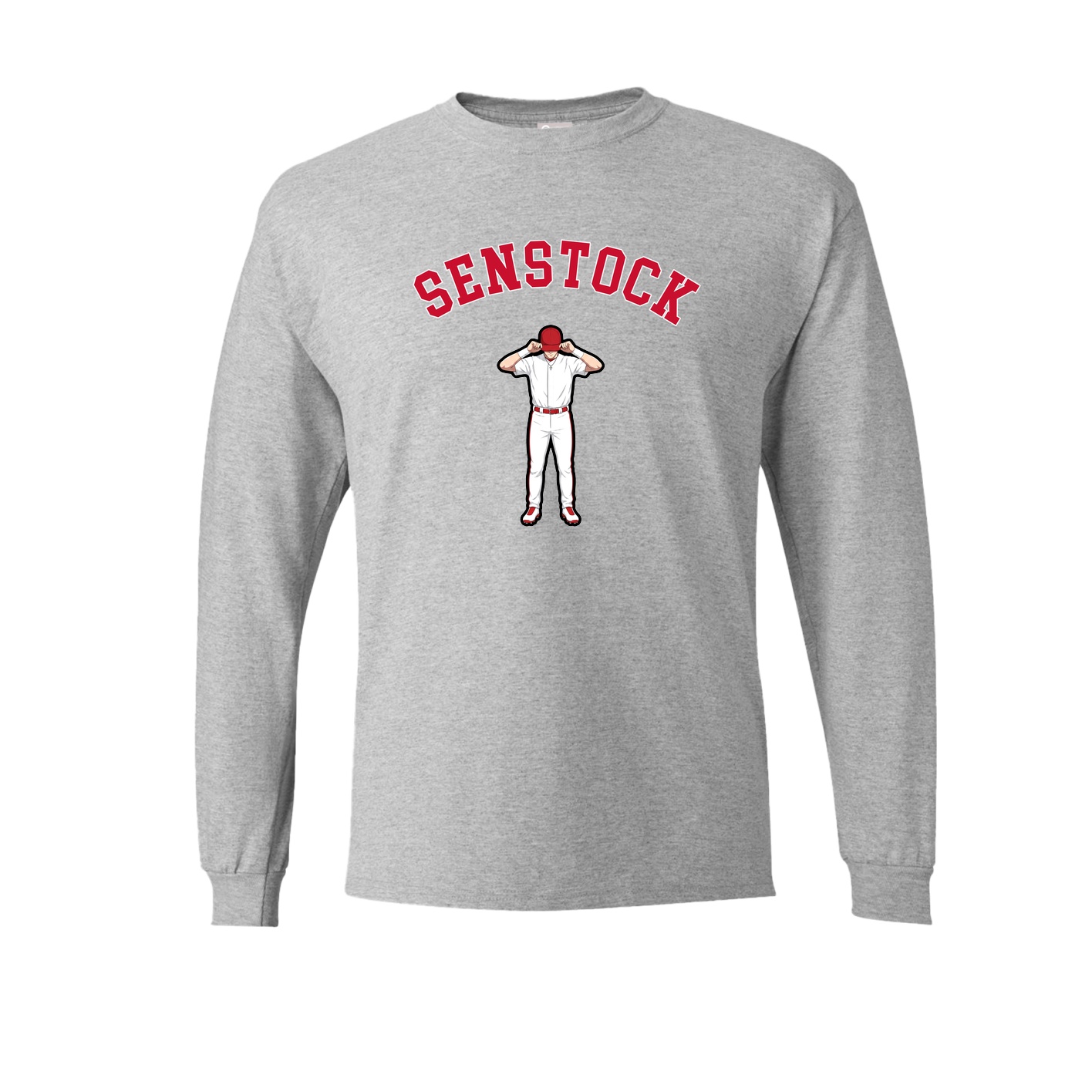 Long Sleeve Tee — Shirsey Arch in Grey