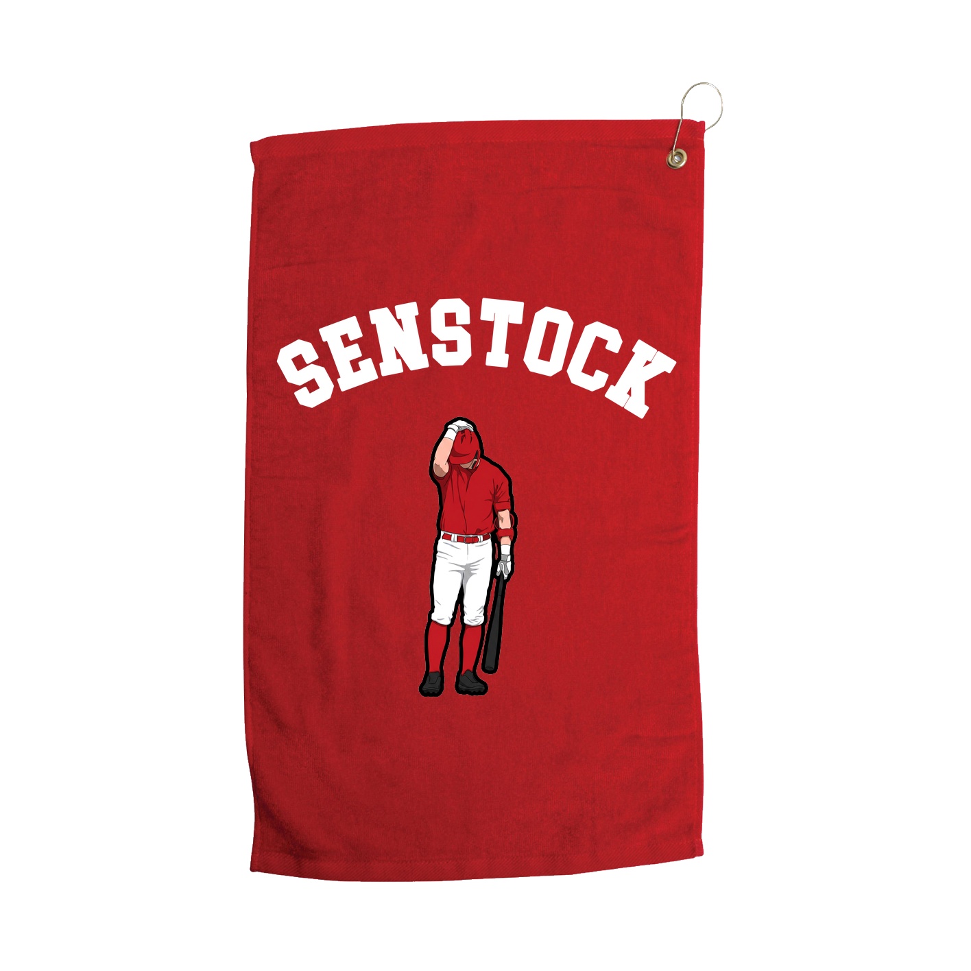 Golf Towel — Shirsey Arch in Red
