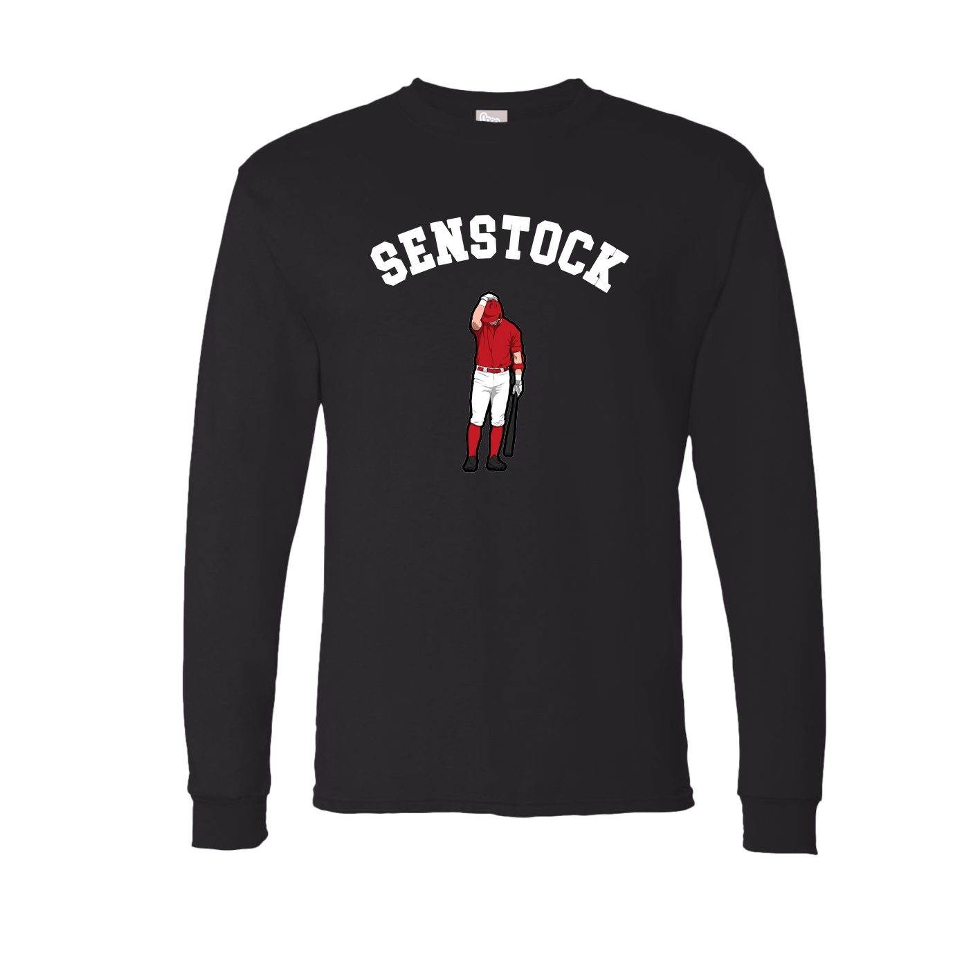Long Sleeve Tee — Shirsey Arch in Black