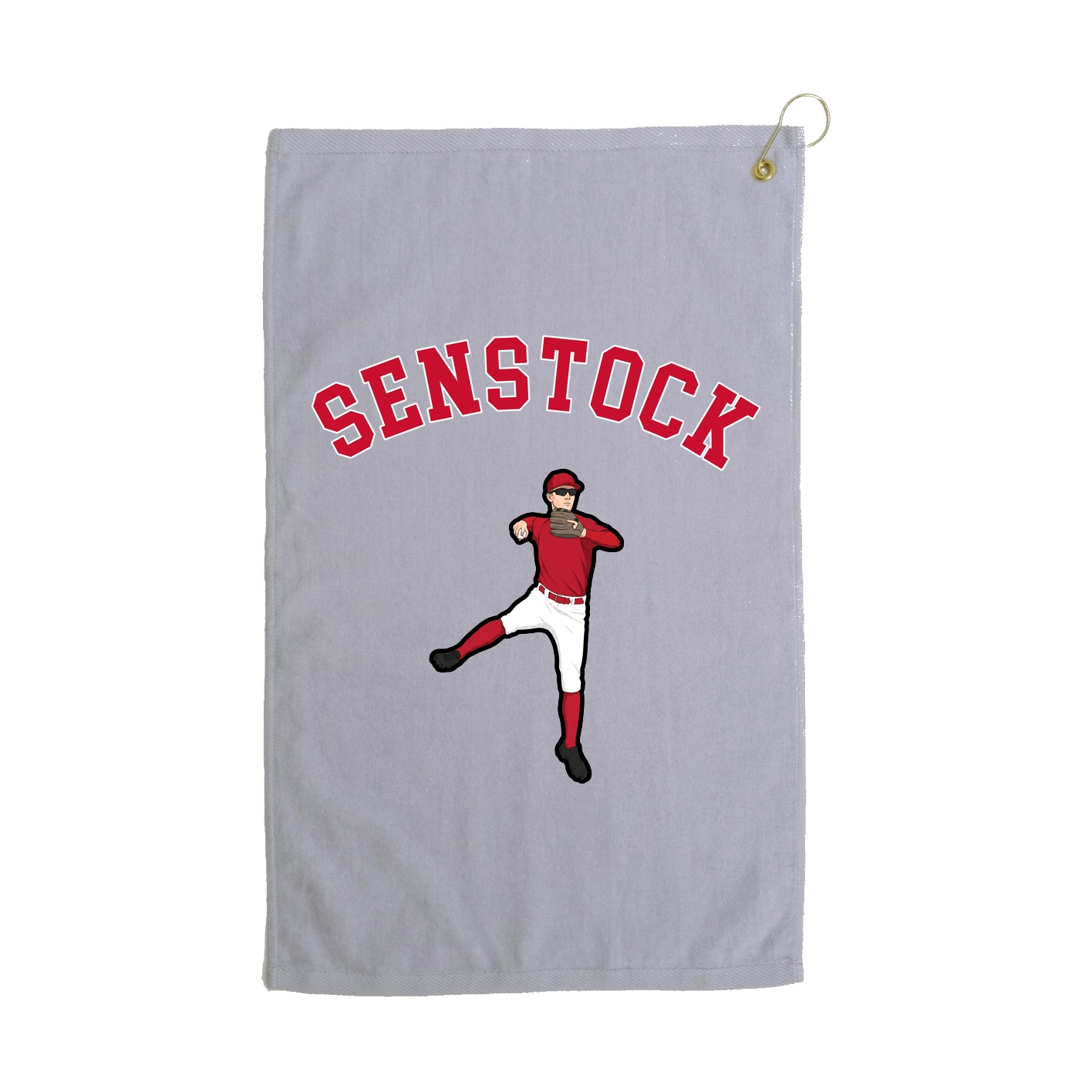 Golf Towel — Shirsey Arch in Grey