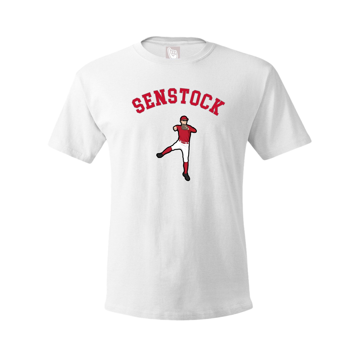 Tee — Shirsey Arch in White