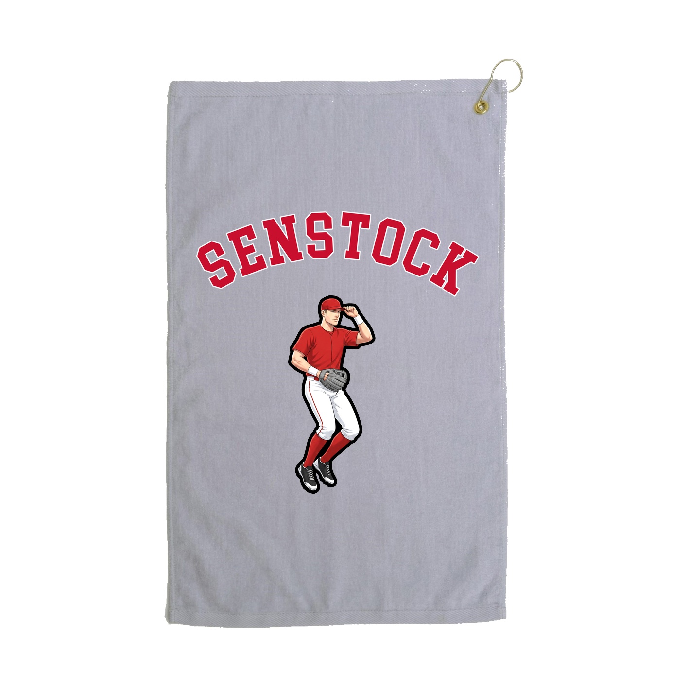 Golf Towel — Shirsey Arch in Grey
